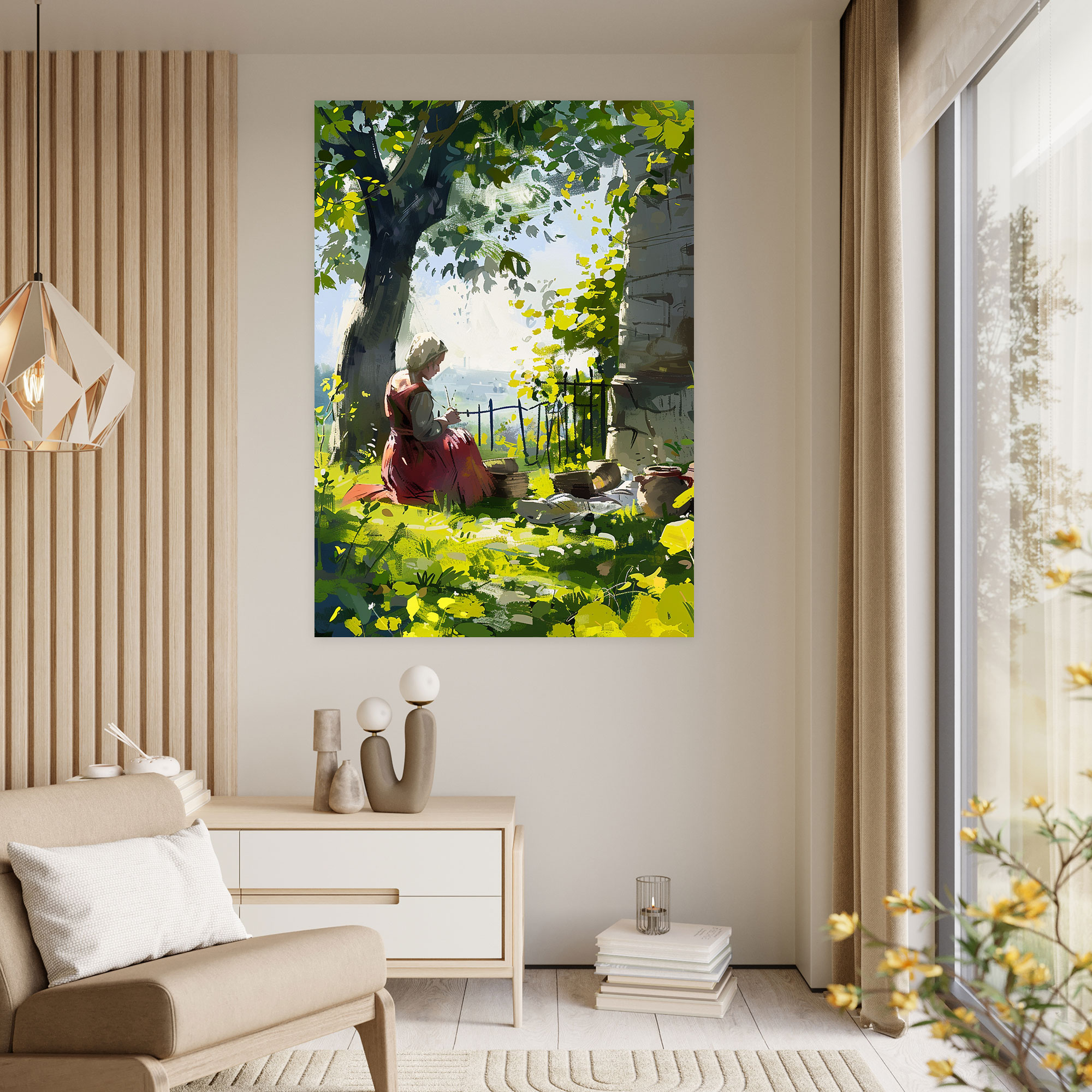 Johannes Vermeer Wall Decoration - Johannes Vermeer, Canvas, Wall Art, Wall Decoration