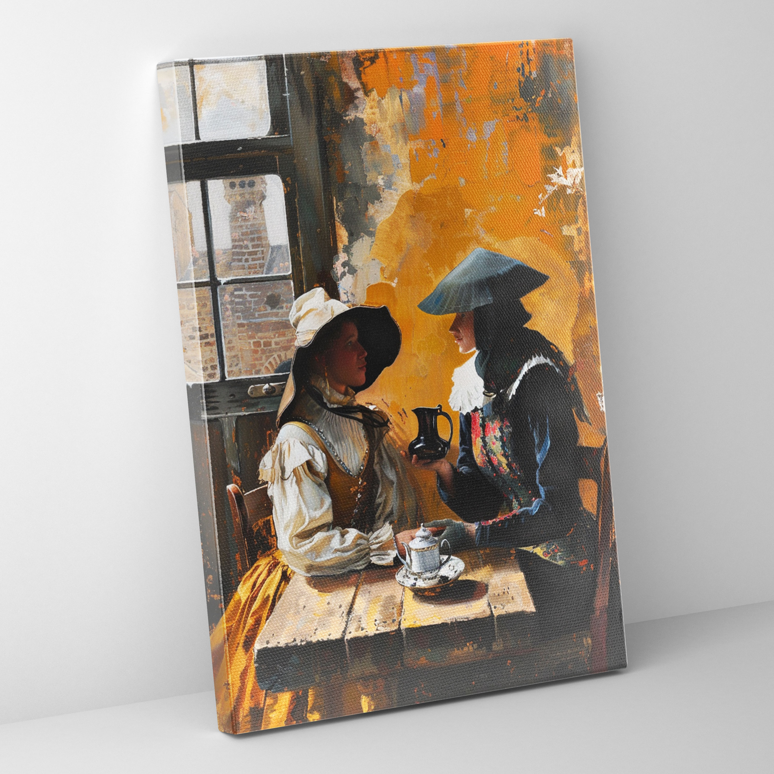 Johannes Vermeer Canvas Print - Johannes Vermeer, Home Decoration, Canvas Print, Canvas Wall Art