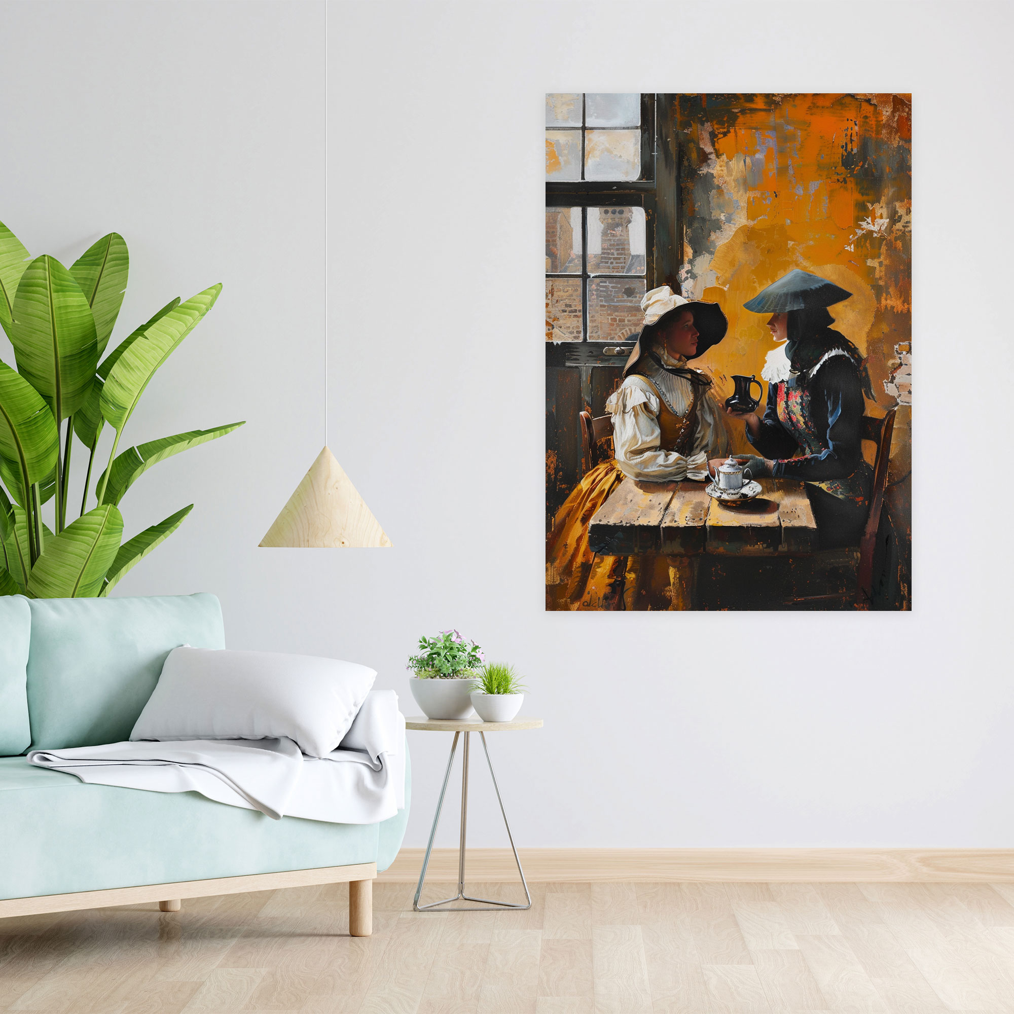 Johannes Vermeer Canvas Print - Johannes Vermeer, Home Decoration, Canvas Print, Canvas Wall Art