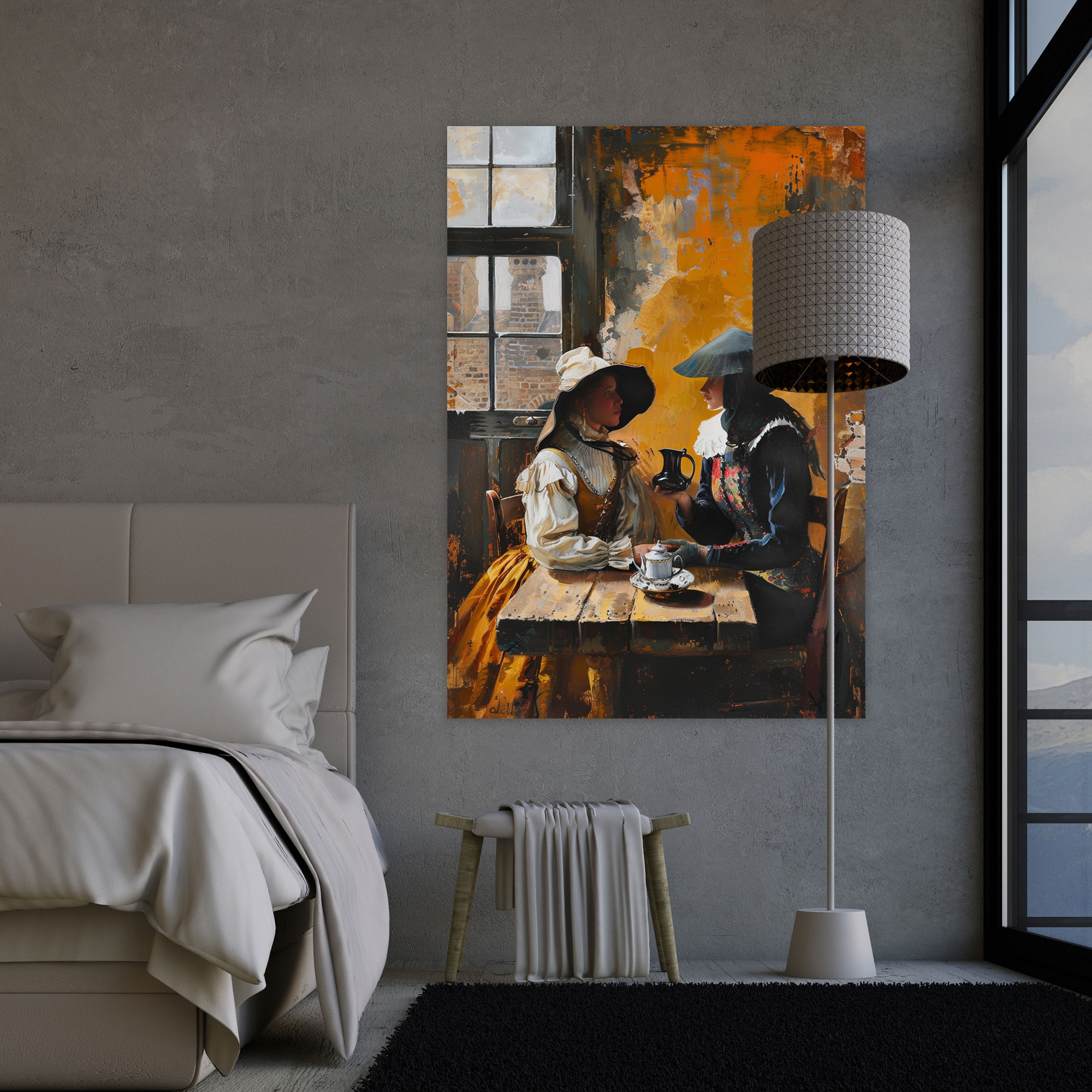 Johannes Vermeer Canvas Print - Johannes Vermeer, Home Decoration, Canvas Print, Canvas Wall Art