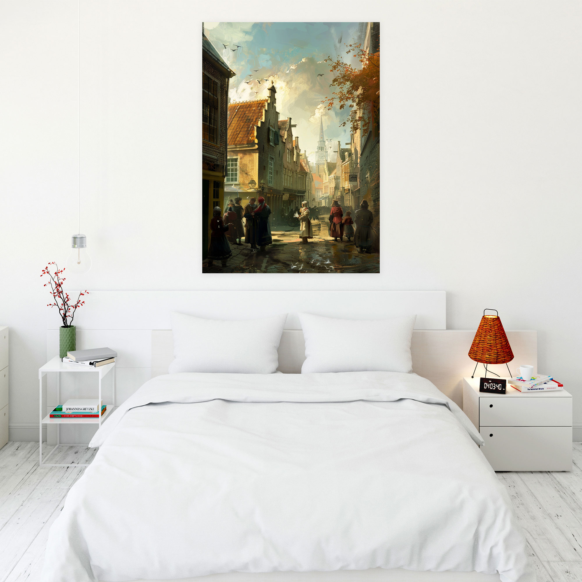 Johannes Vermeer Canvas Print - Johannes Vermeer, Wall Decoration, Home Decoration, Canvas Print