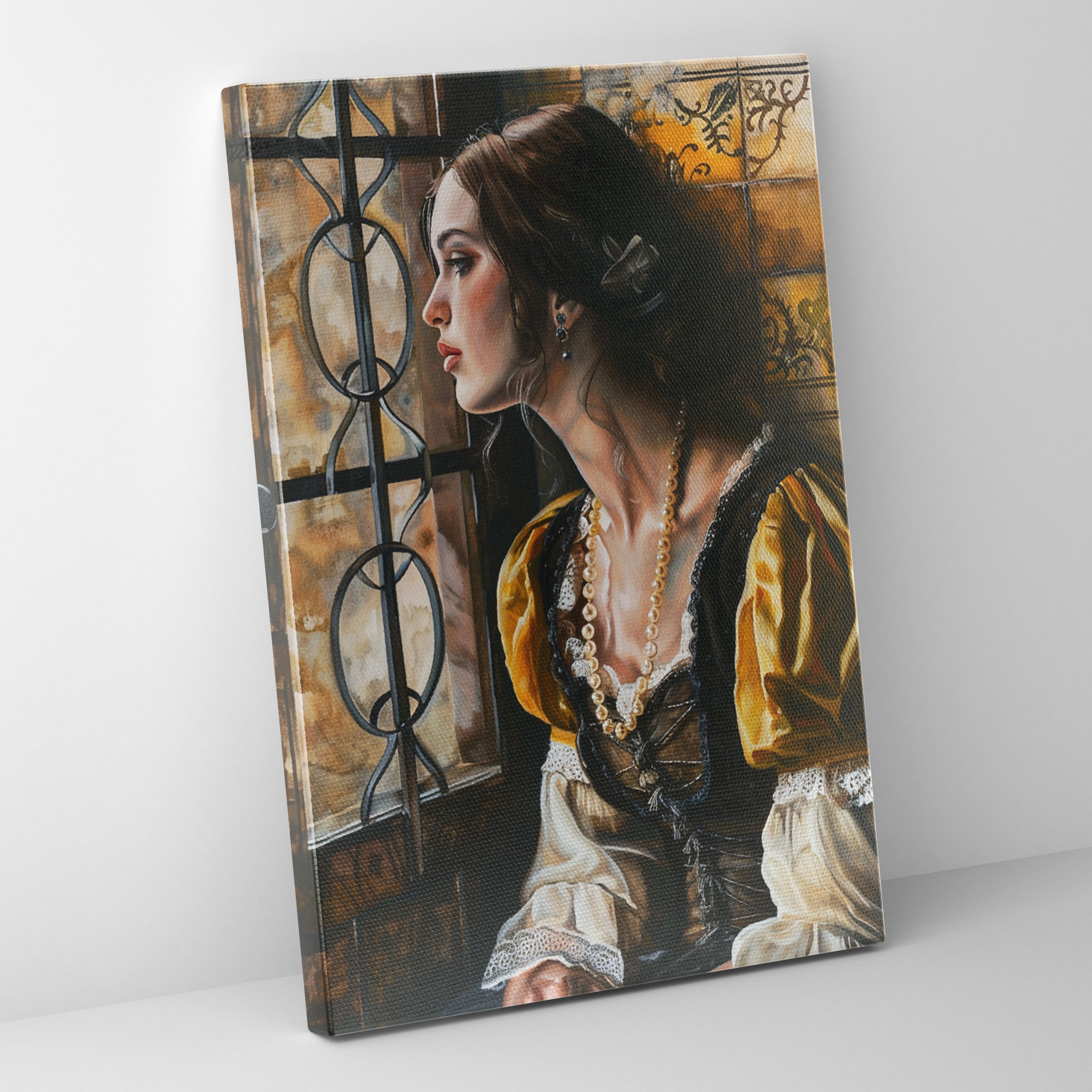 Johannes Vermeer Canvas Print - Johannes Vermeer, Home Decoration, Canvas, Wall Art