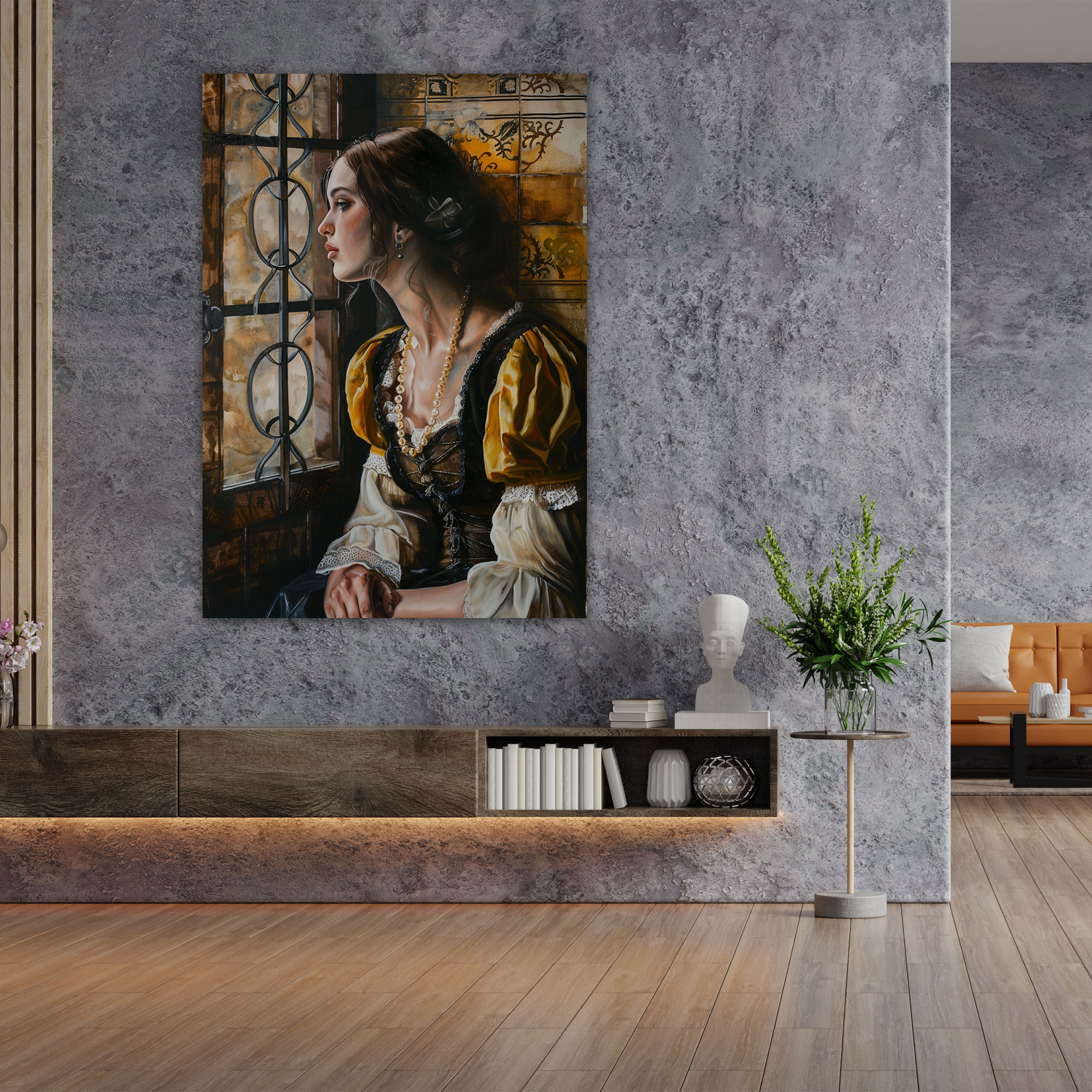 Johannes Vermeer Canvas Print - Johannes Vermeer, Home Decoration, Canvas, Wall Art
