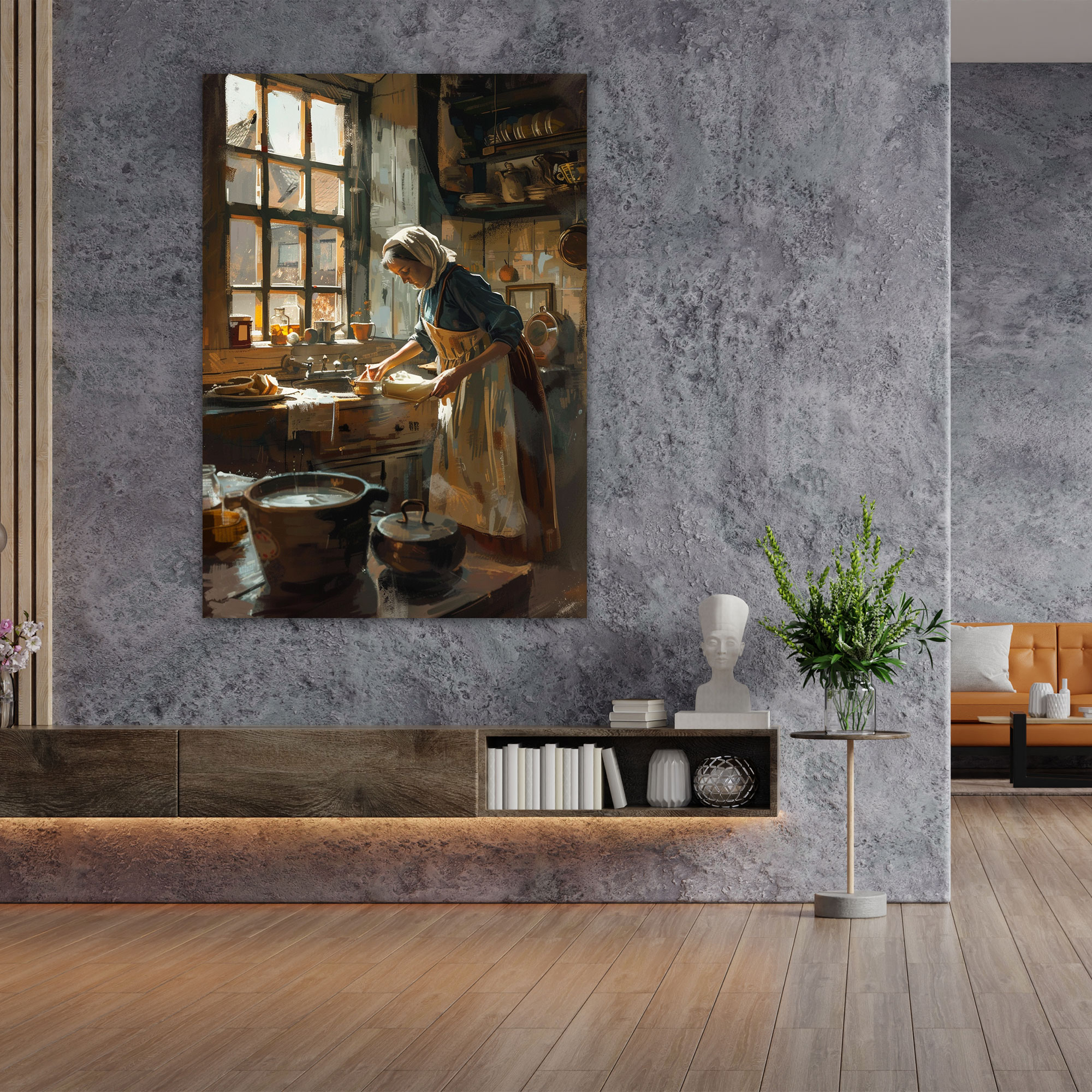 Johannes Vermeer Wall Decoration Canvas Print - Johannes Vermeer, Johannes Vermeer, Canvas Print, Wall Decoration
