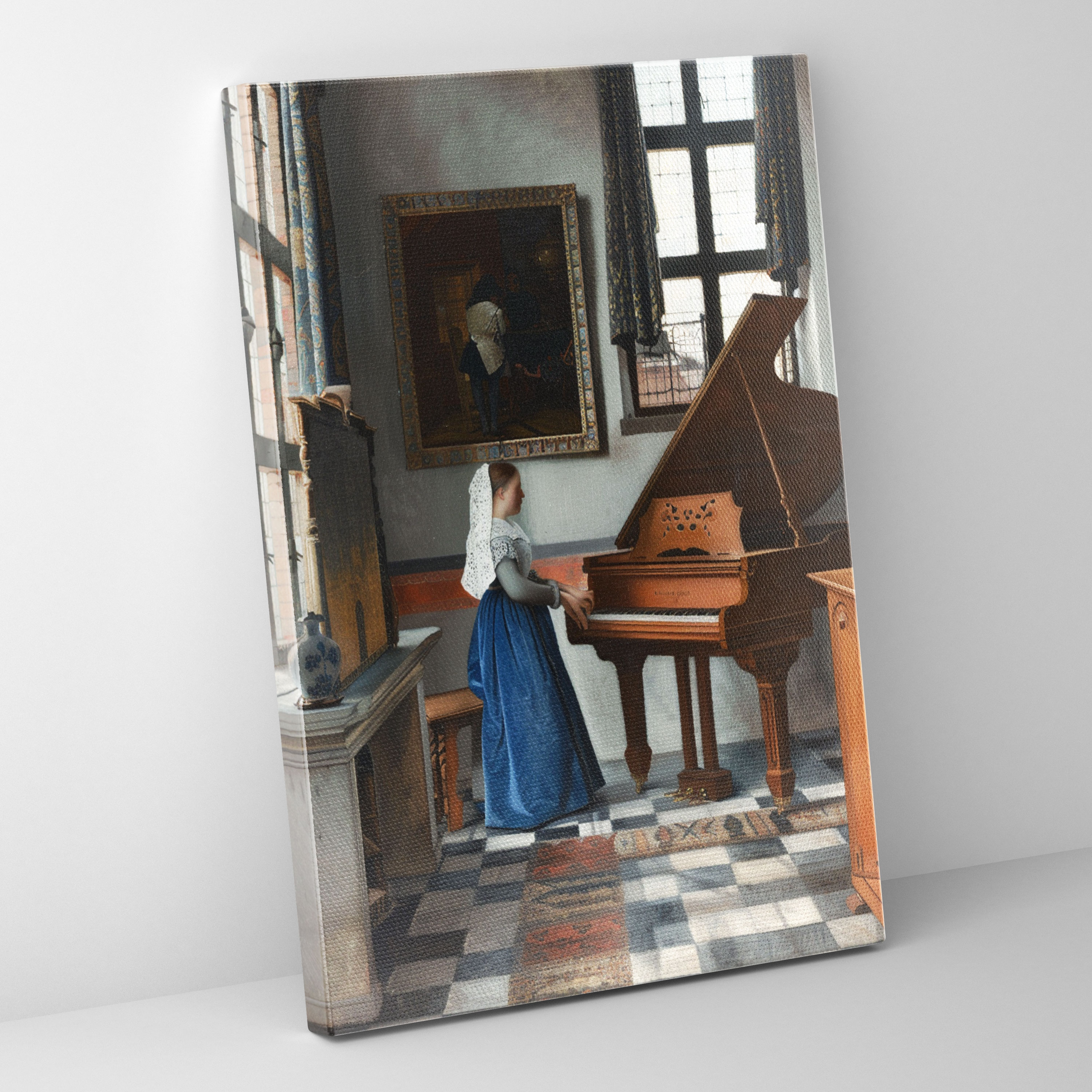 Johannes Vermeer Canvas Print Wall Decoration - Johannes Vermeer, Canvas Print, Johannes Vermeer, Home Decoration