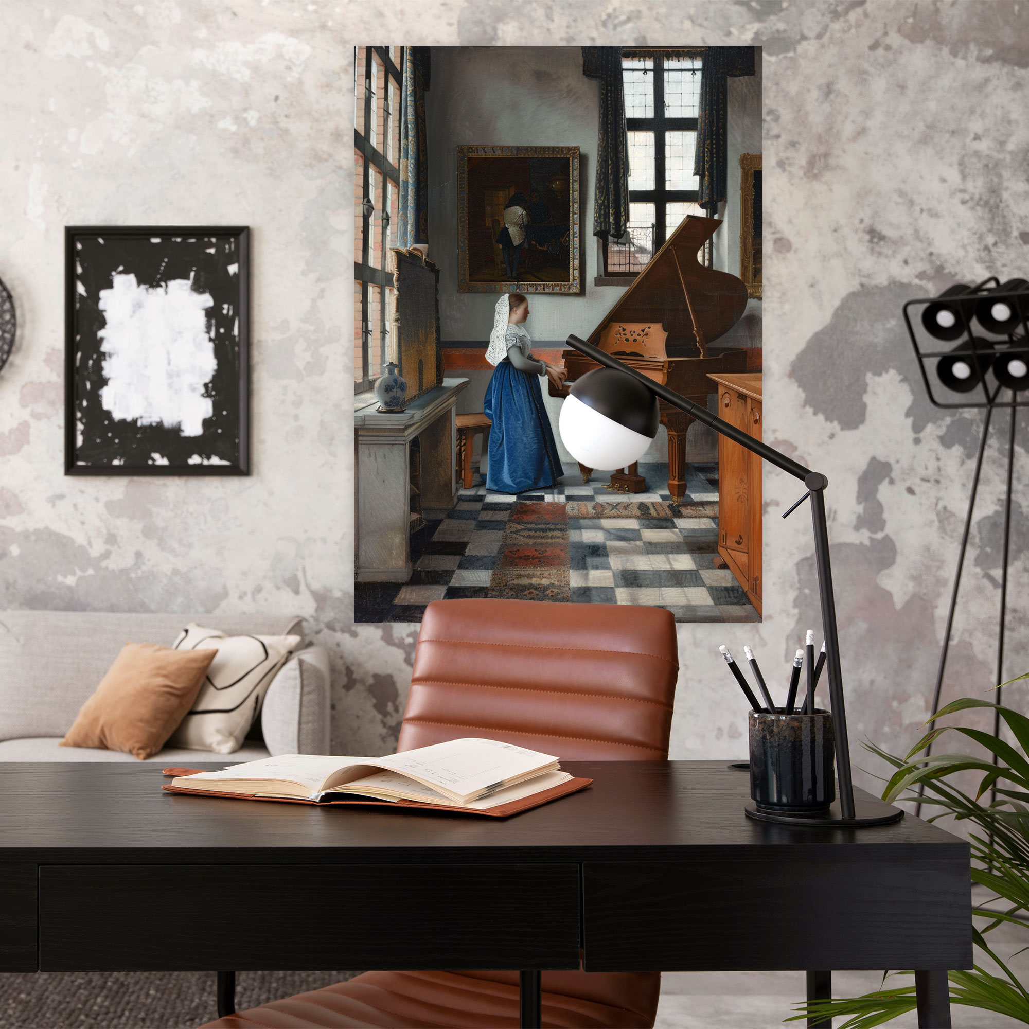 Johannes Vermeer Canvas Print Wall Decoration - Johannes Vermeer, Canvas Print, Johannes Vermeer, Home Decoration