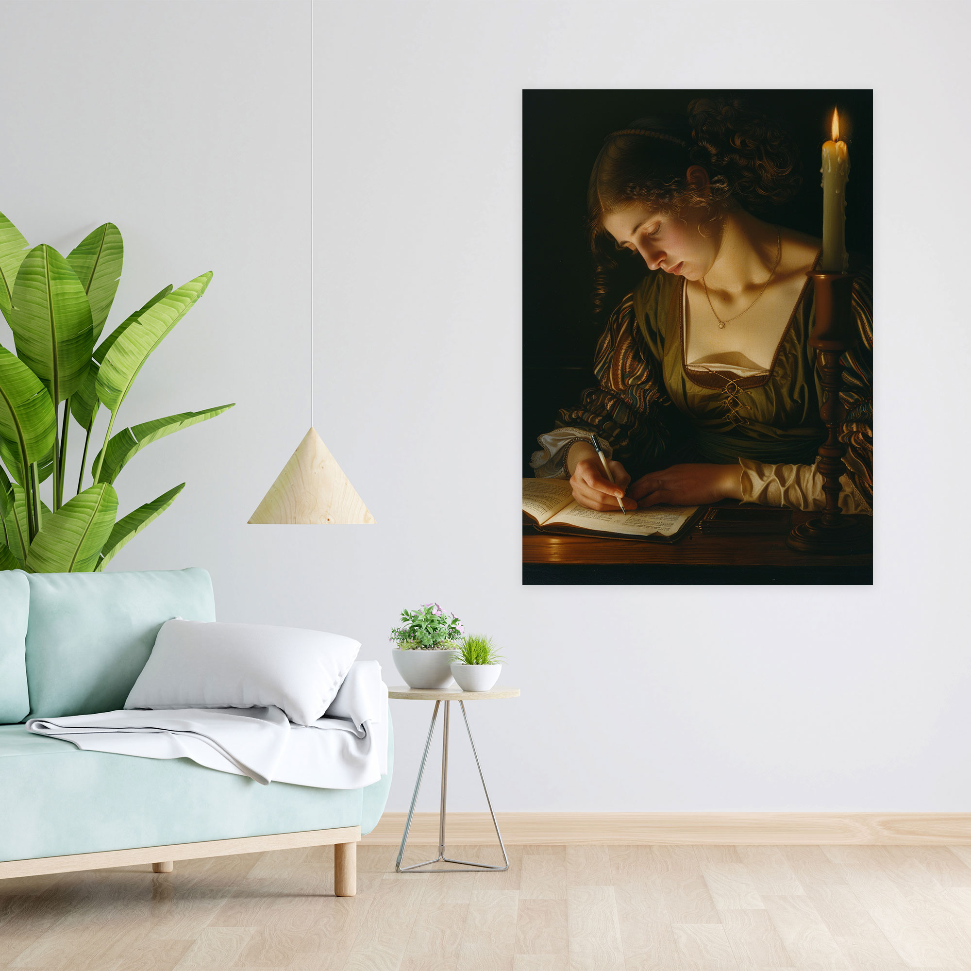 Johannes Vermeer Wall Decoration Canvas Print - Johannes Vermeer, Home Decoration, Johannes Vermeer, Canvas