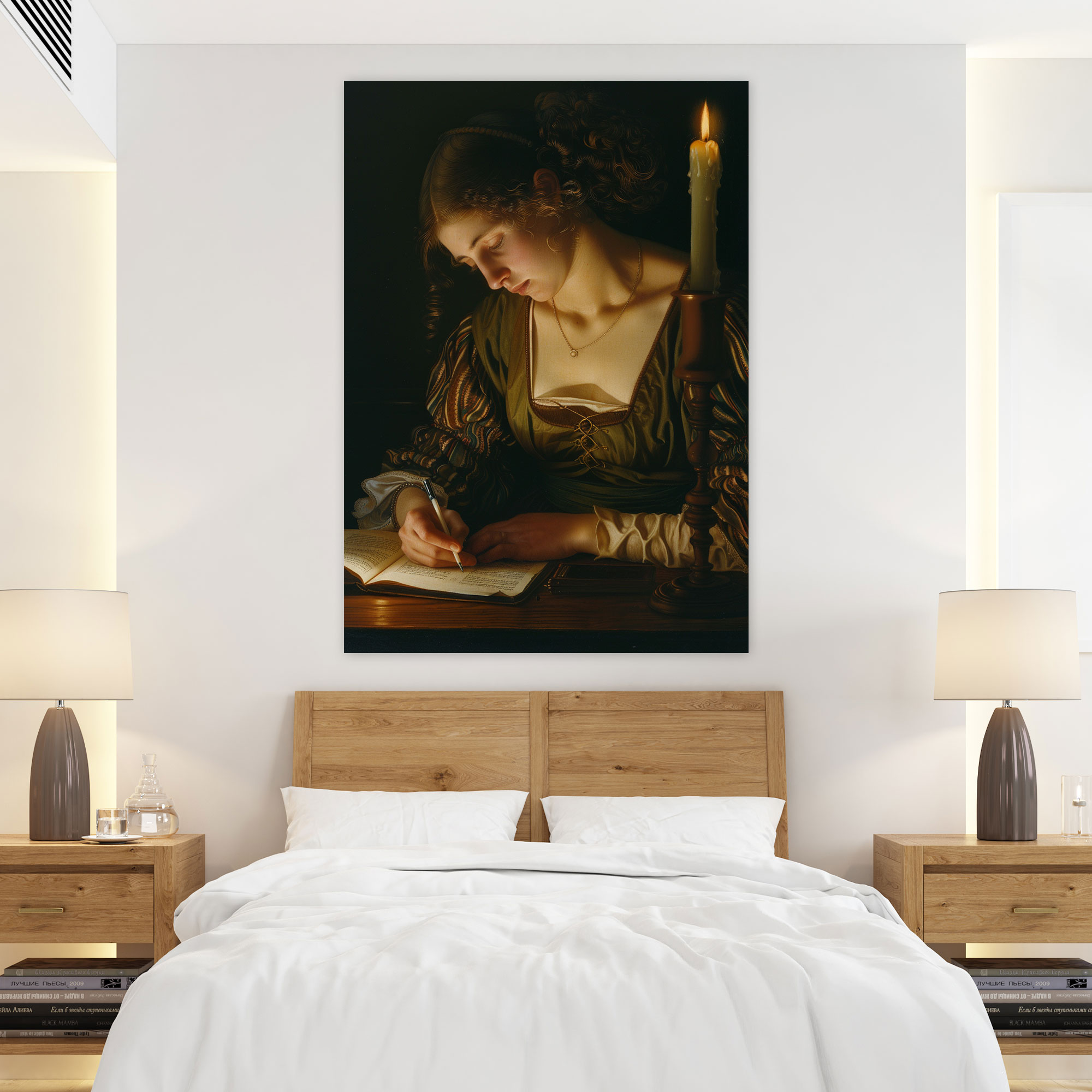 Johannes Vermeer Wall Decoration Canvas Print - Johannes Vermeer, Home Decoration, Johannes Vermeer, Canvas