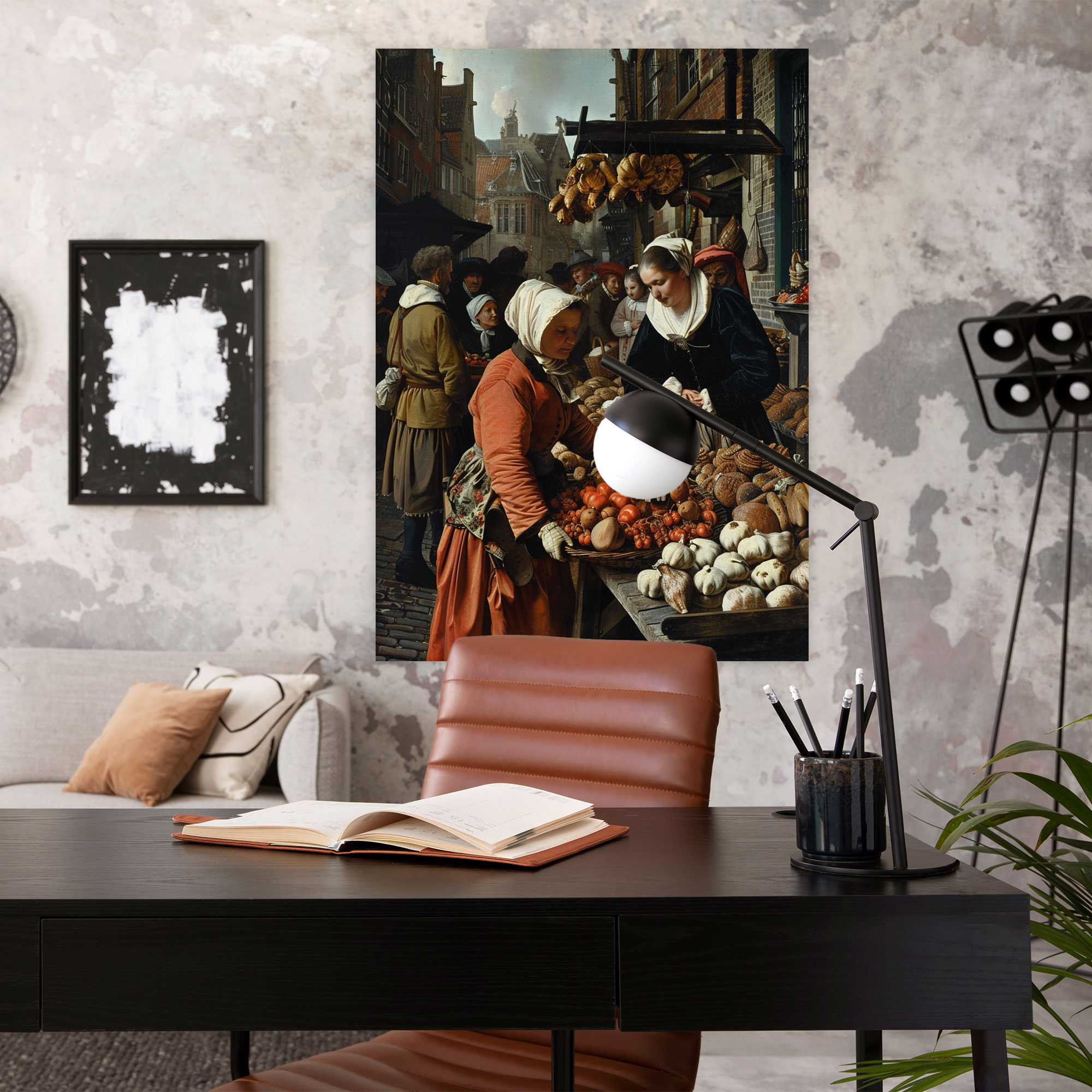 Johannes Vermeer Kanvas Tablo - Duvar Sanatı