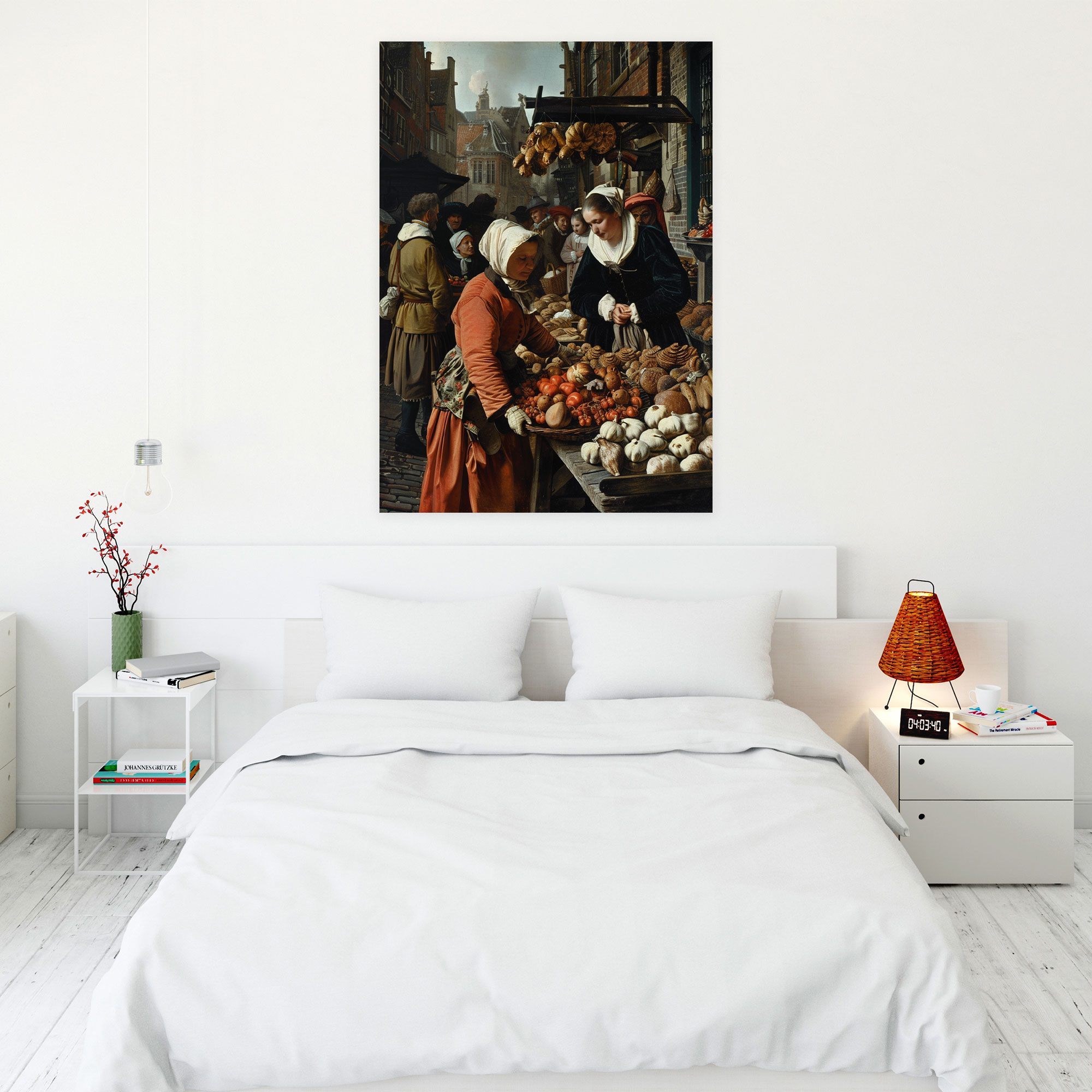 Johannes Vermeer Kanvas Tablo - Duvar Sanatı