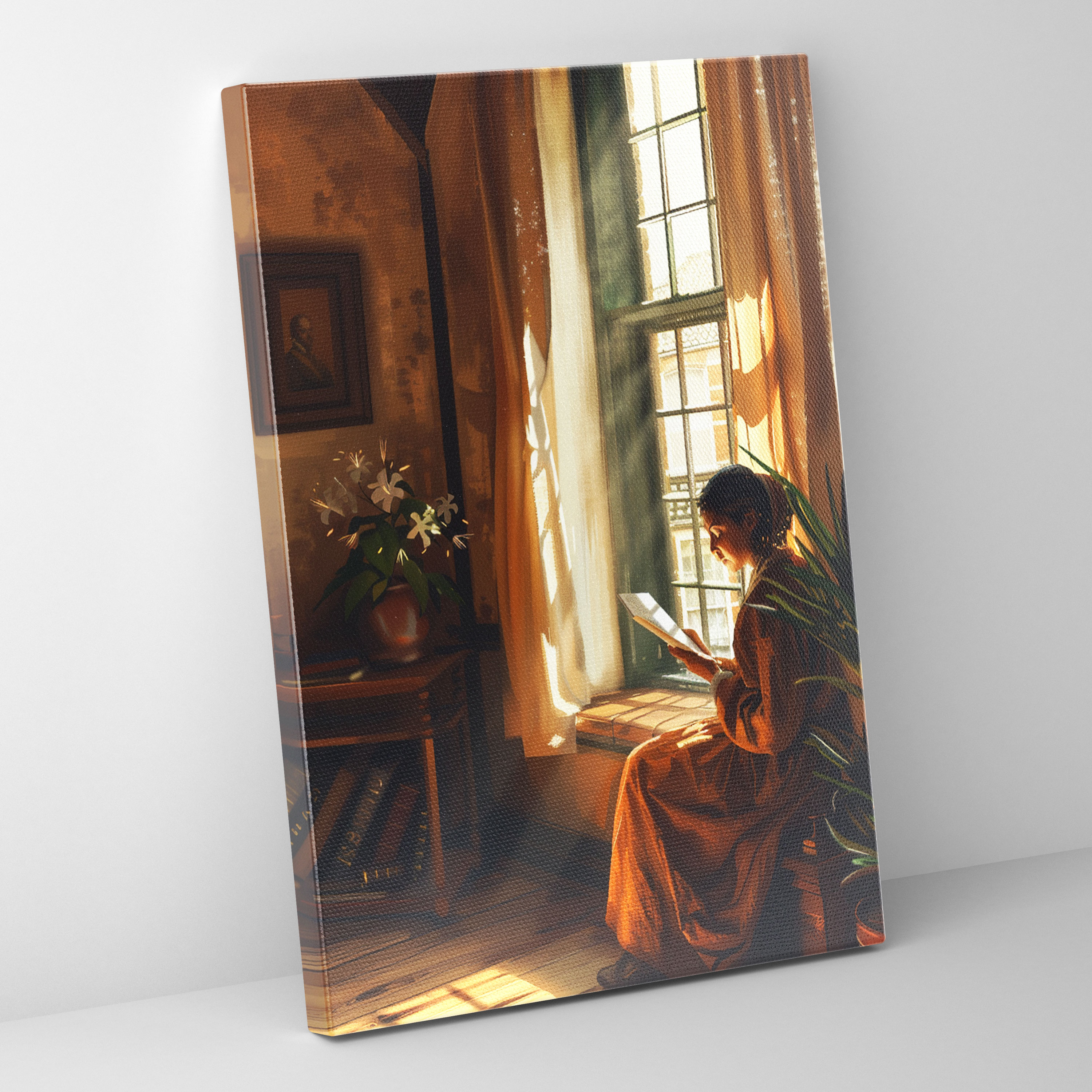 Johannes Vermeer Duvar Sanatı - Kanvas Tablo