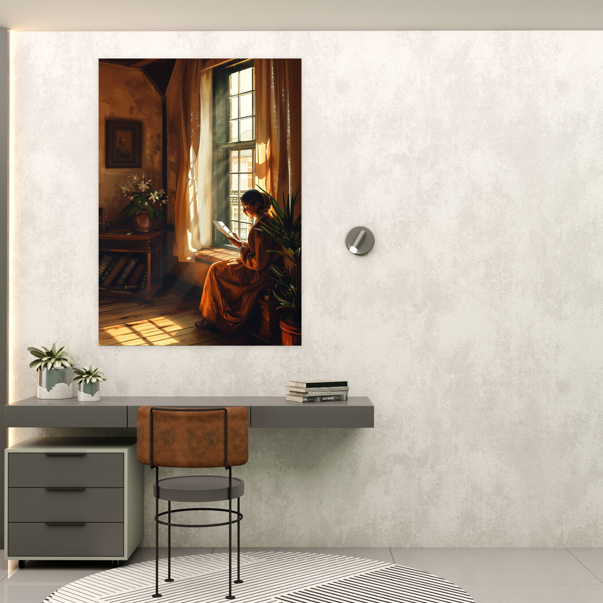 Johannes Vermeer Duvar Sanatı - Kanvas Tablo