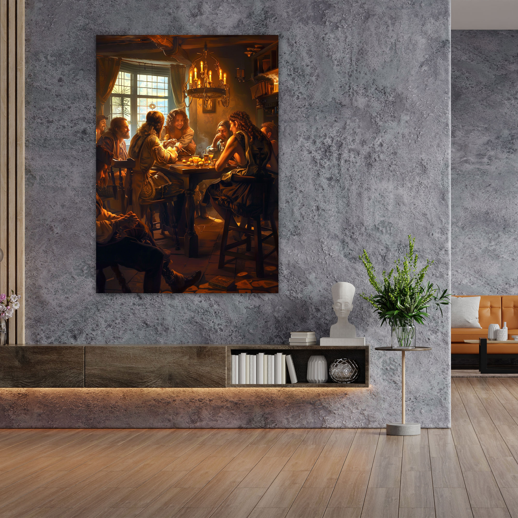 Johannes Vermeer Kanvas Tablo - Tarihi Dekor Tuval Duvar Sanatı