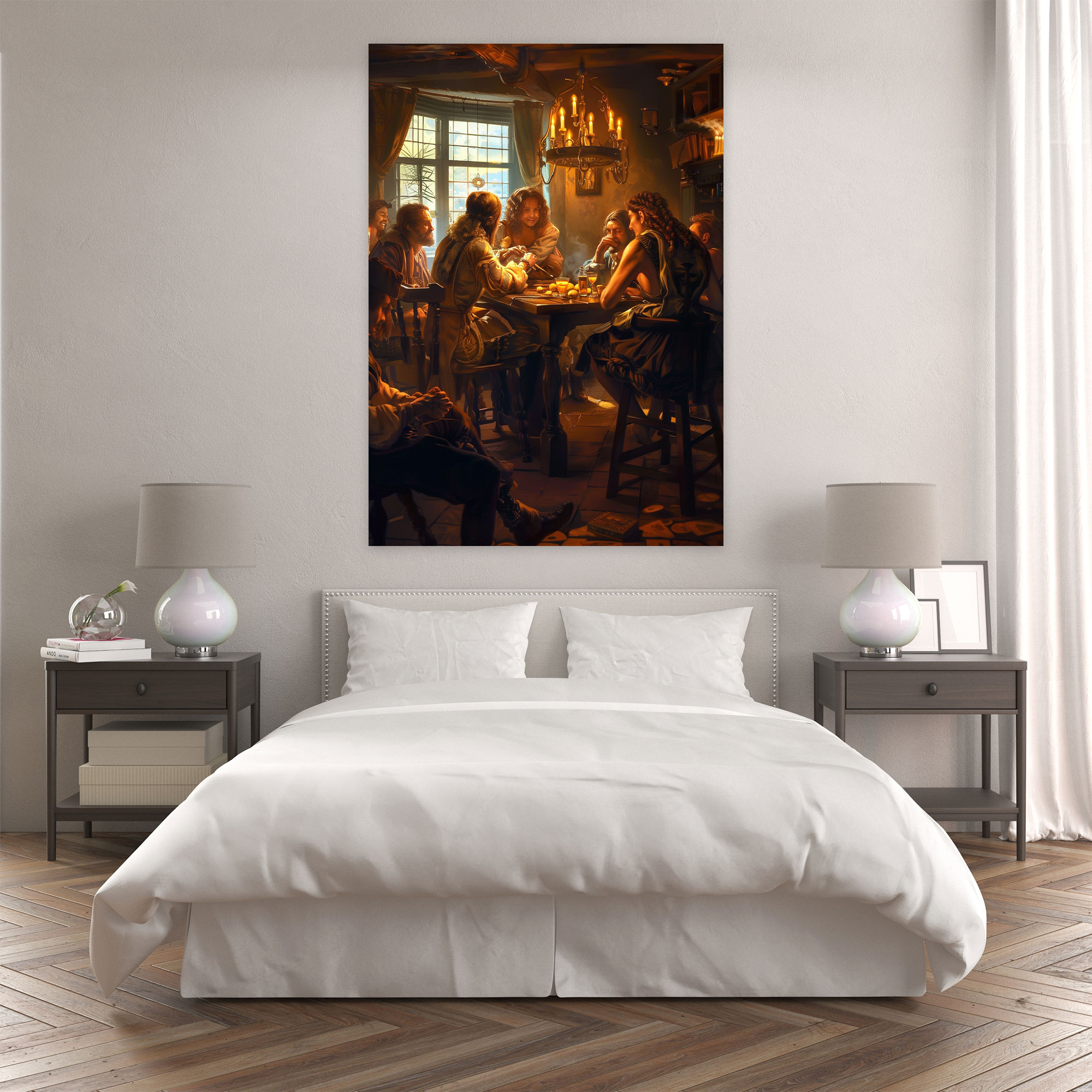 Johannes Vermeer Kanvas Tablo - Tarihi Dekor Tuval Duvar Sanatı