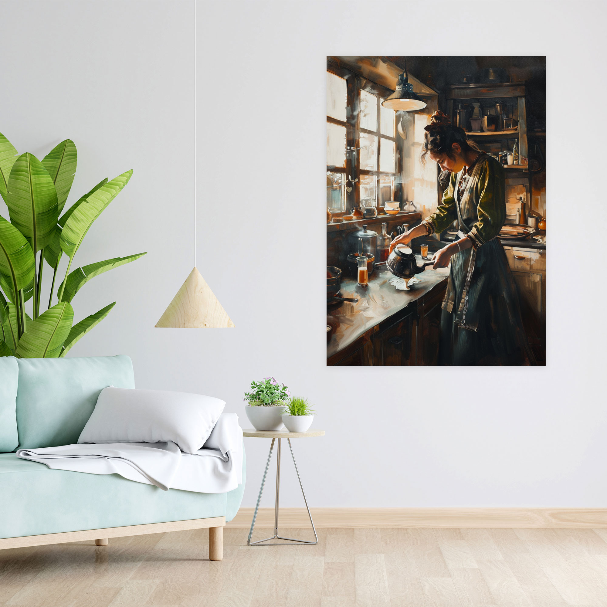 Johannes Vermeer Wall Decoration - Johannes Vermeer, Home Decoration, Wall Art, Canvas Print