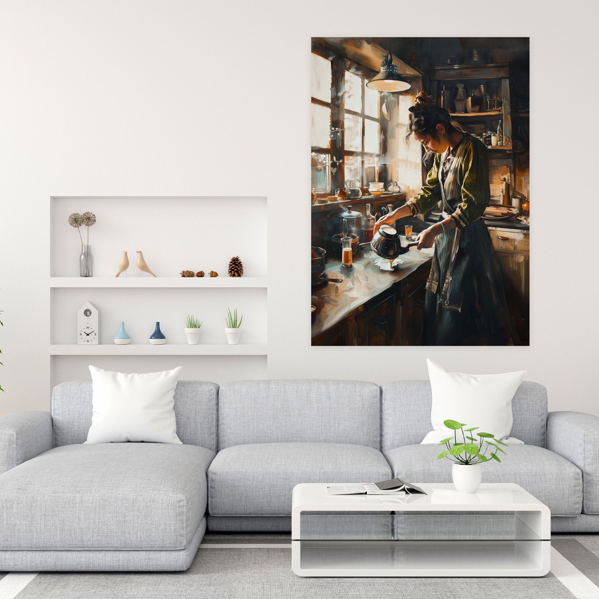 Johannes Vermeer Wall Decoration - Johannes Vermeer, Home Decoration, Wall Art, Canvas Print