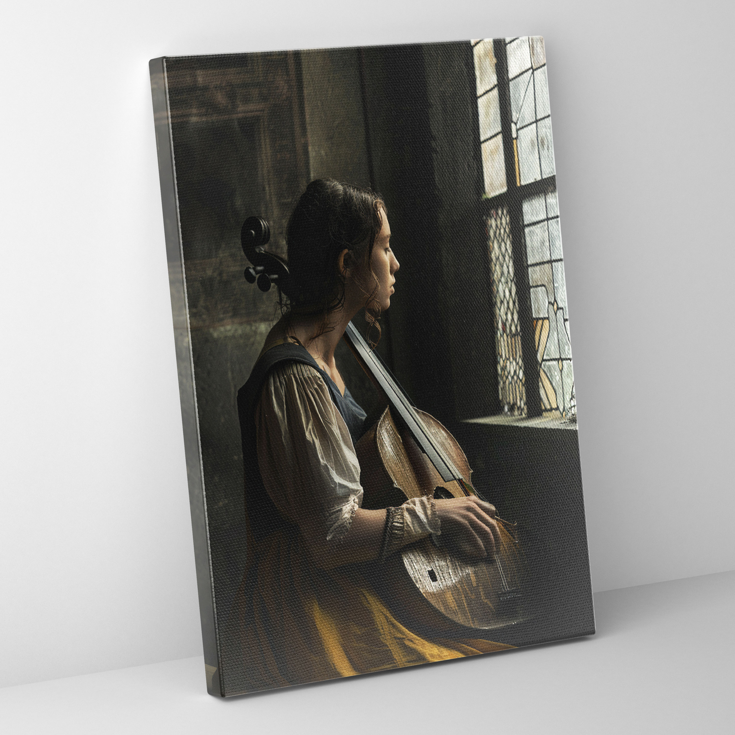Johannes Vermeer Tablo Baskısı - Duvar Süsü Duvar Sanatı Kanvas Tablo