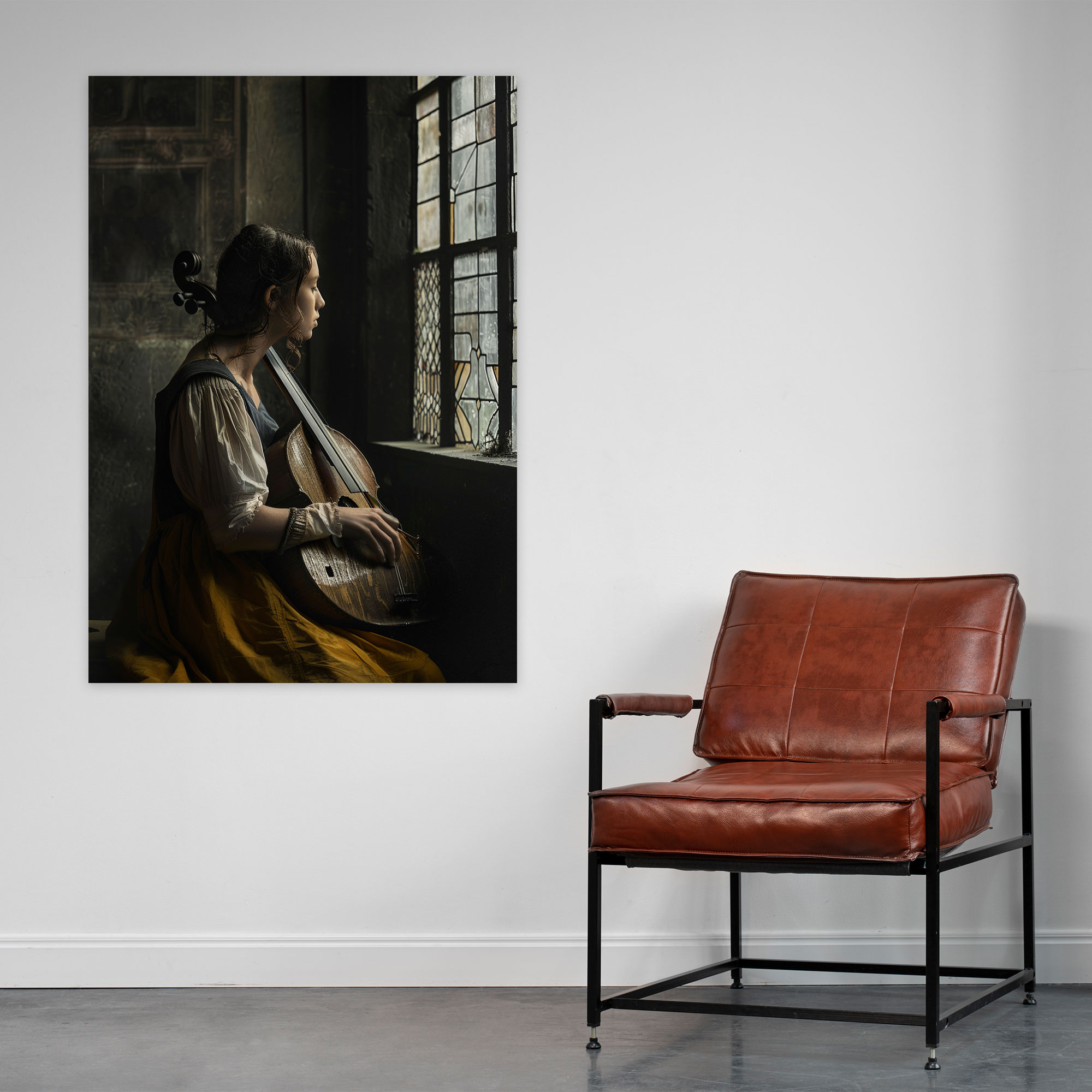 Johannes Vermeer Tablo Baskısı - Duvar Süsü Duvar Sanatı Kanvas Tablo