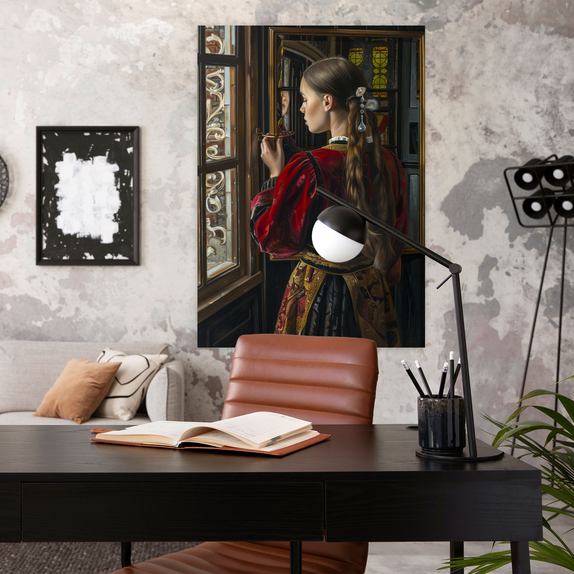 Johannes Vermeer Wall Art - Johannes Vermeer, Wall Art, Canvas Wall Art, Home Decoration