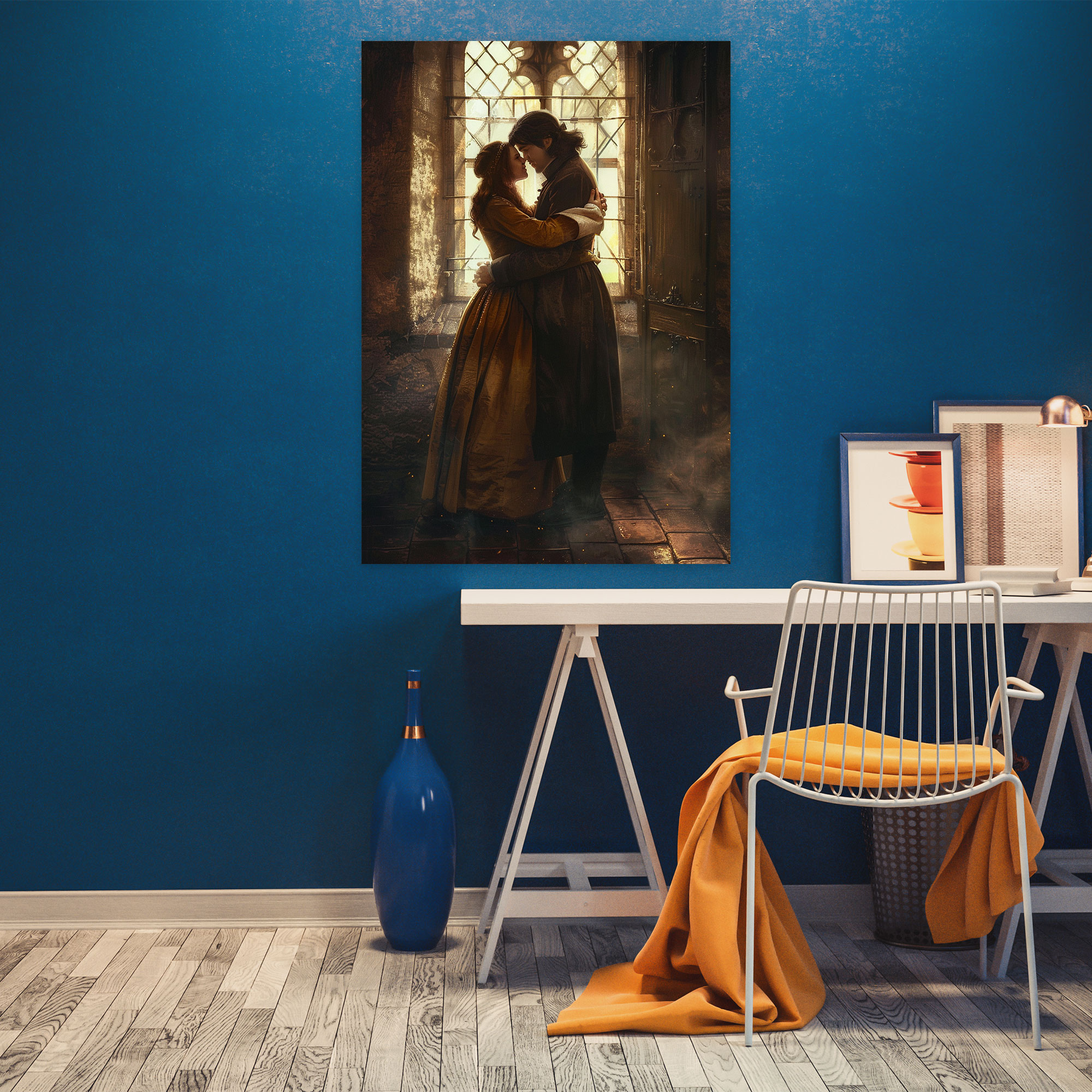 Johannes Vermeer Wall Decoration - Johannes Vermeer, Wall Decoration, Canvas Wall Art, Johannes Vermeer