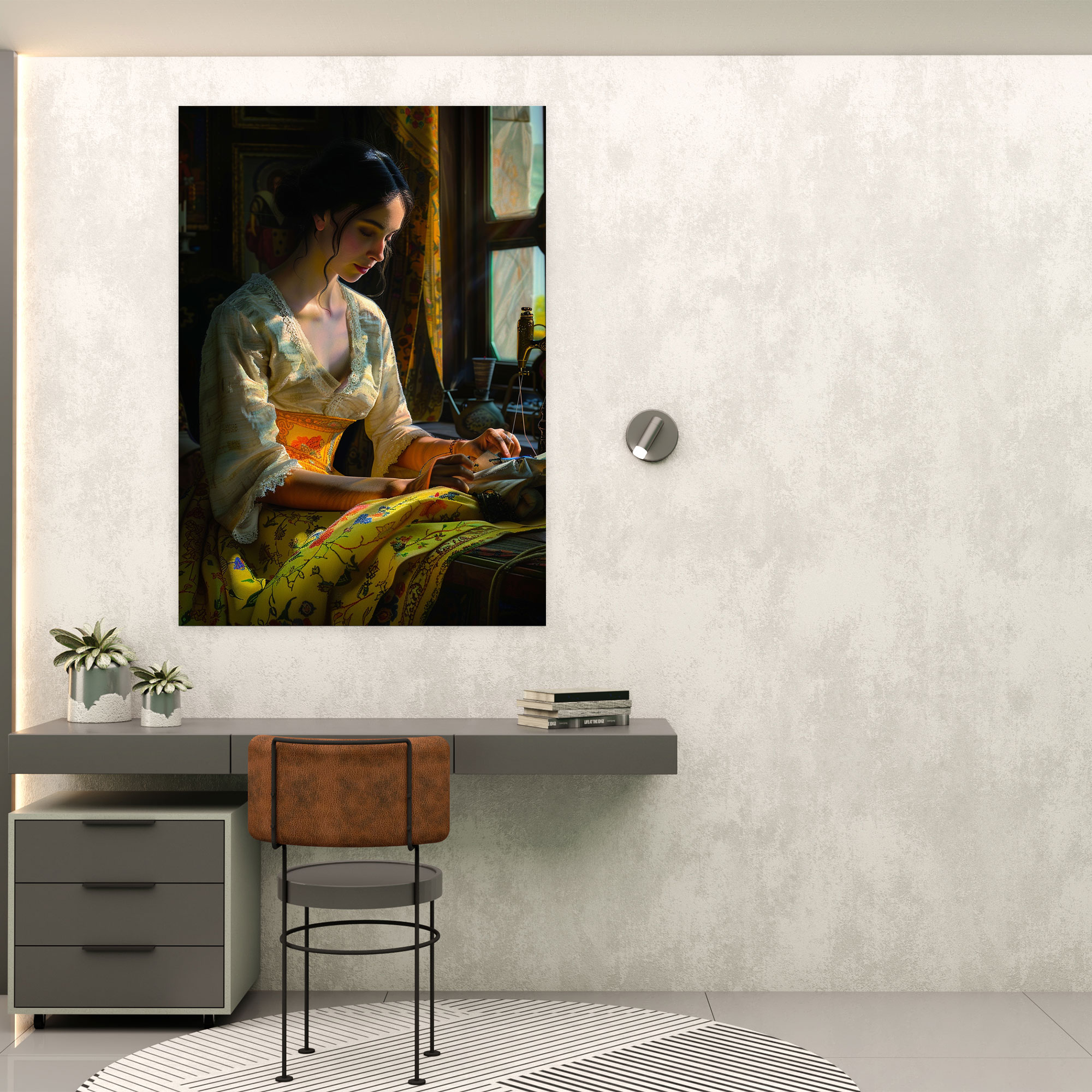 Johannes Vermeer Tablo Sanatı - Kanvas Tablo