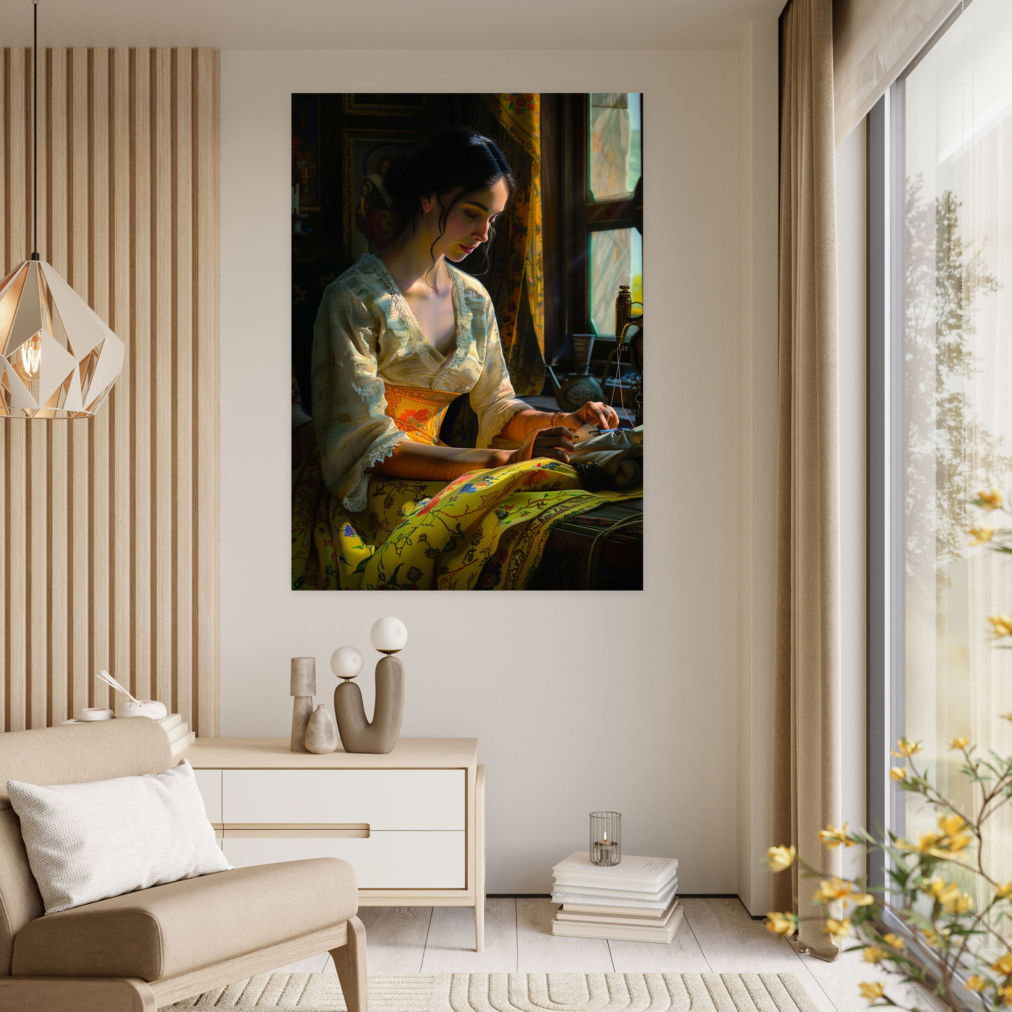 Johannes Vermeer Tablo Sanatı - Kanvas Tablo