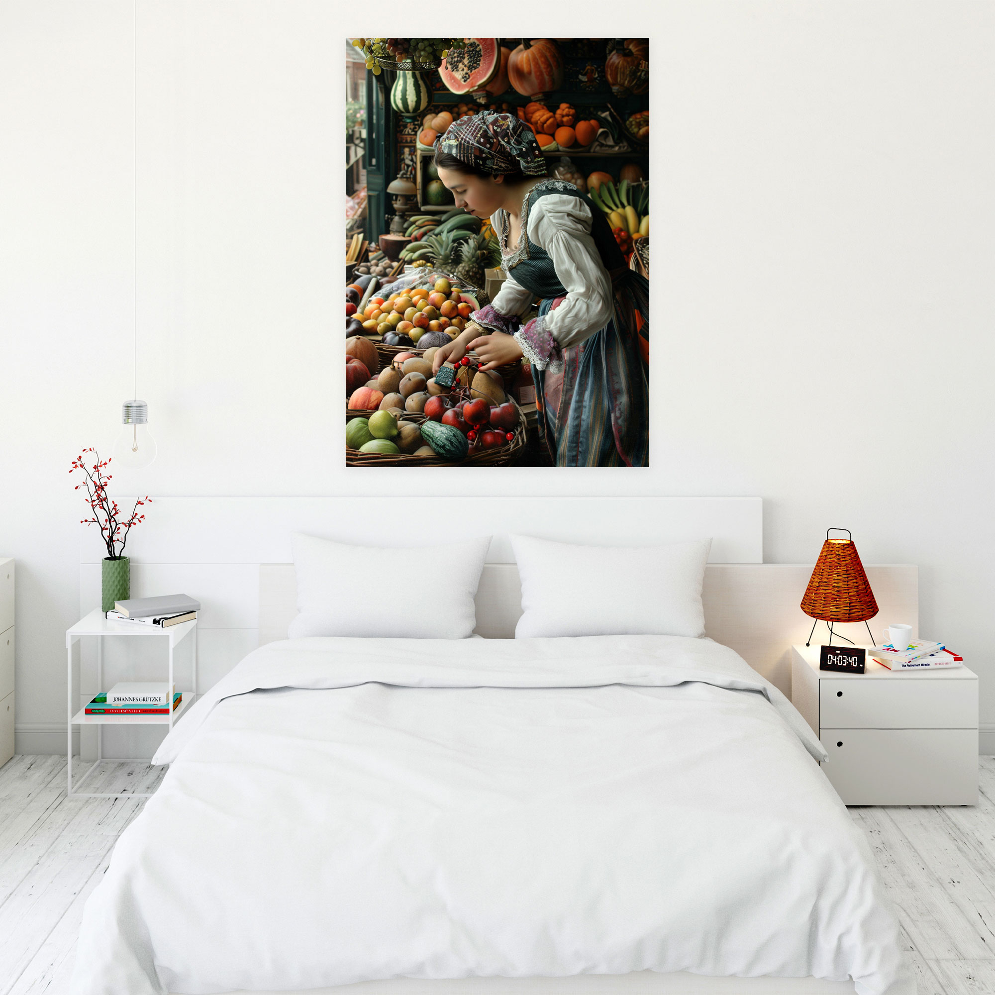 Johannes Vermeer Wall Decoration - Johannes Vermeer, Wall Art, Canvas, Home Decoration