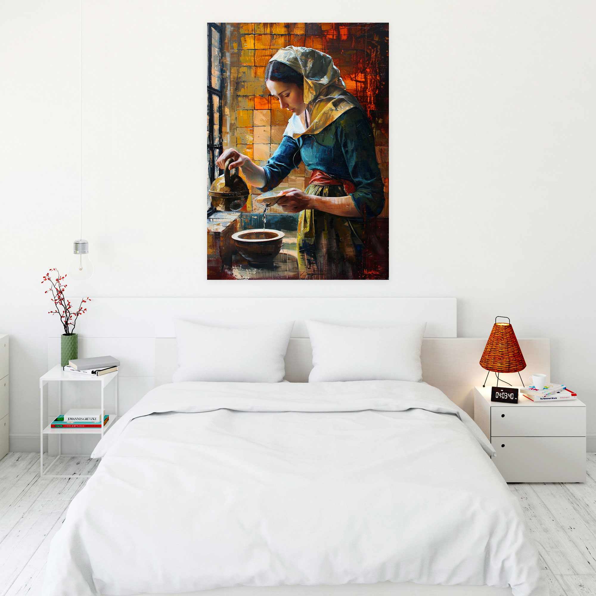 Johannes Vermeer Canvas Print - Johannes Vermeer, Canvas Print, Wall Decoration, Home Decoration