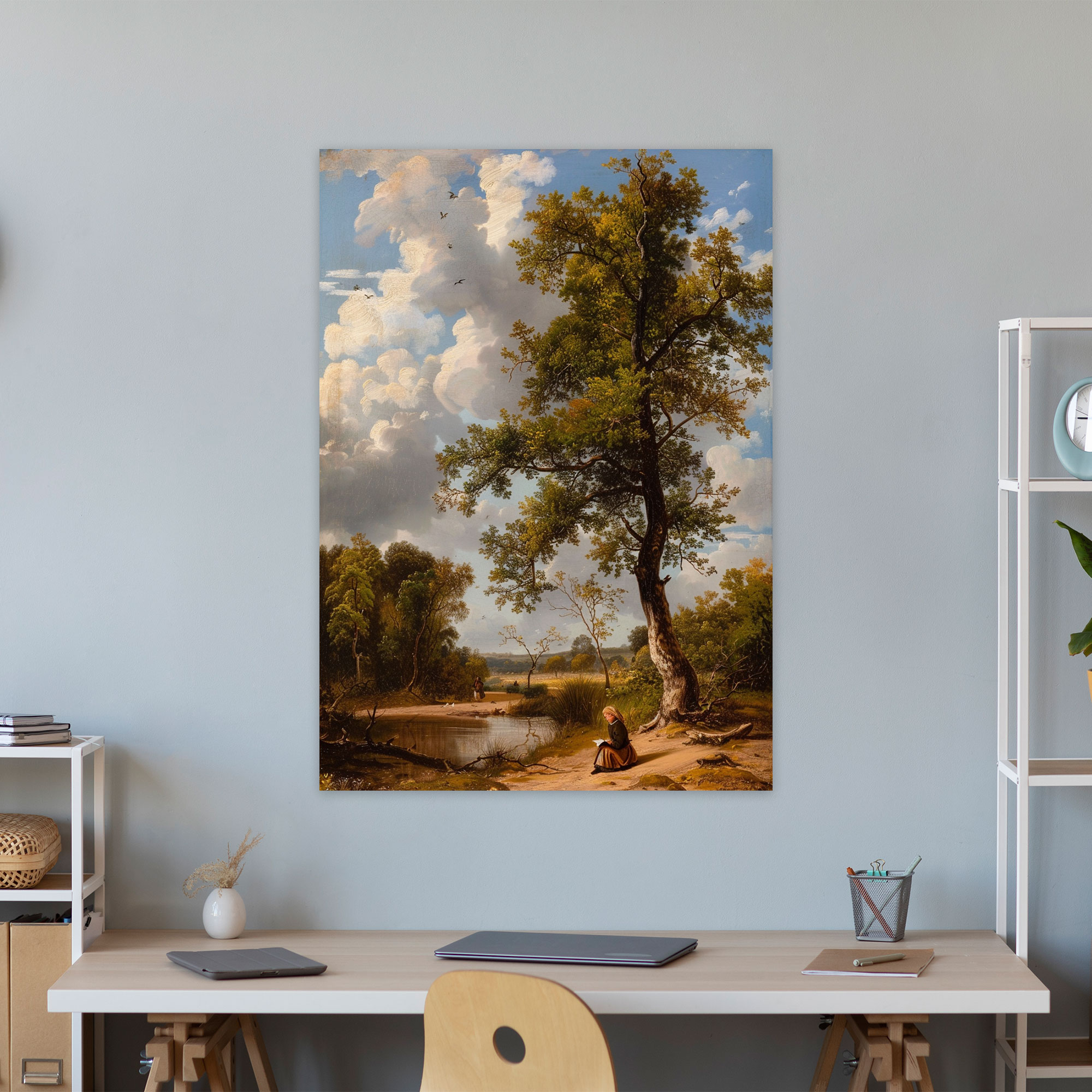 Johannes Vermeer Wall Art - Johannes Vermeer, Canvas, Canvas Wall Art, Wall Art