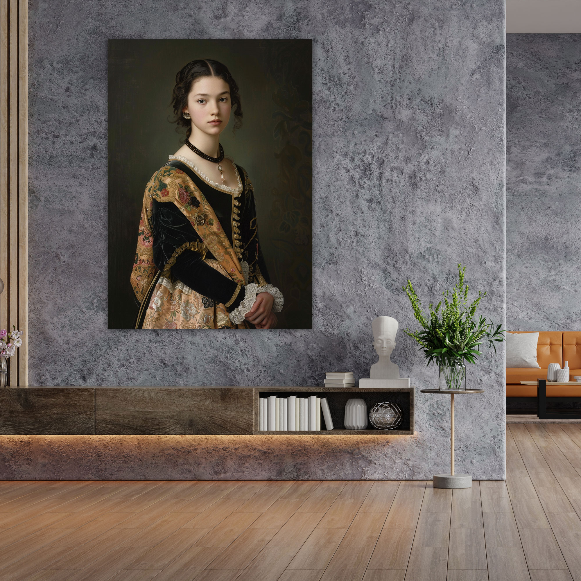 Johannes Vermeer Duvar Sanatı - Duvar Dekorasyonu Kanvas Tablo