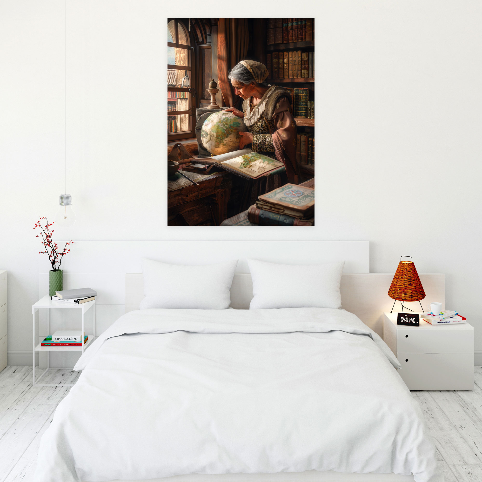Johannes Vermeer Canvas Print - Johannes Vermeer, Johannes Vermeer, Wall Art, Home Decoration