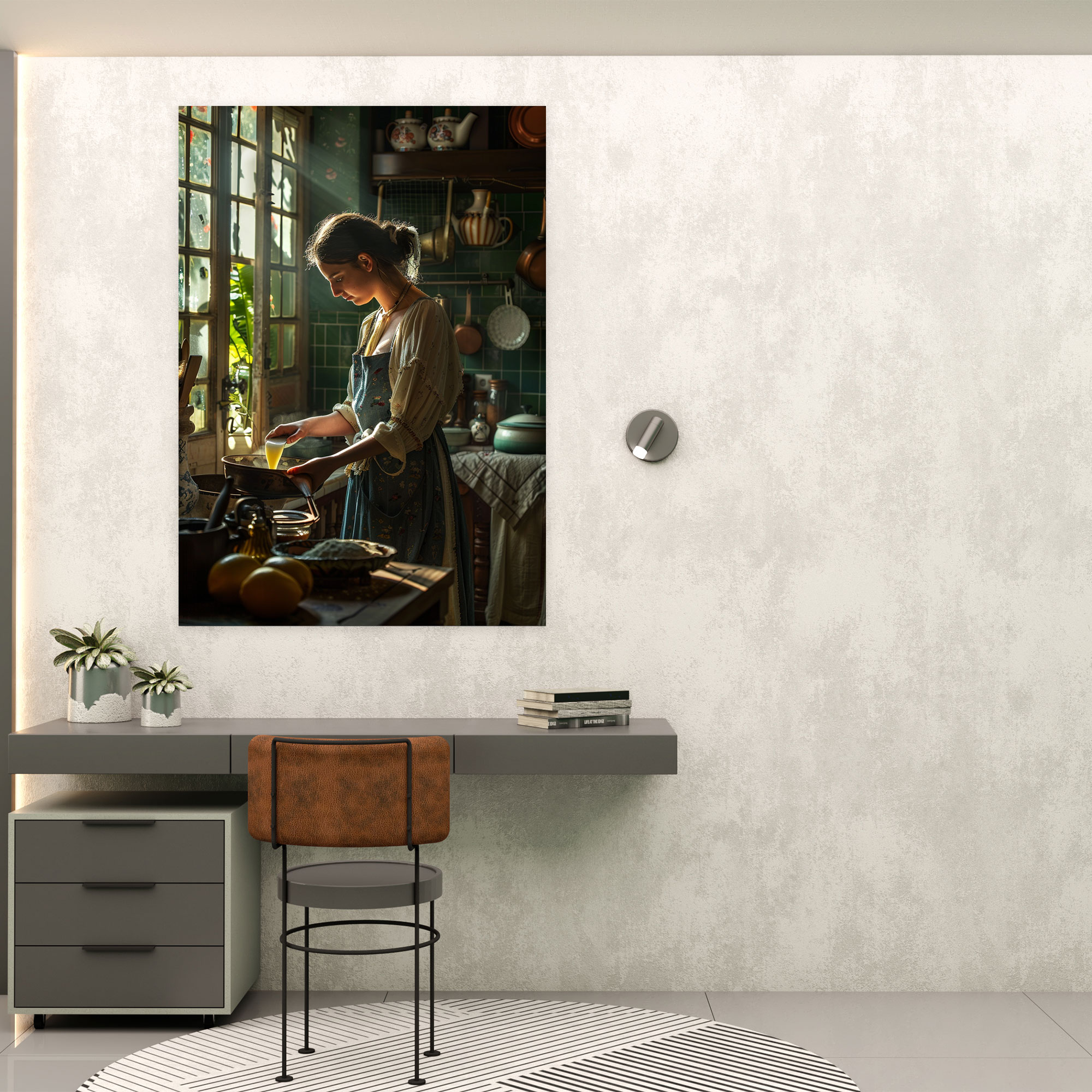 Johannes Vermeer Wall Art Canvas Print - Johannes Vermeer, Wall Art, Canvas Wall Art, Home Decoration