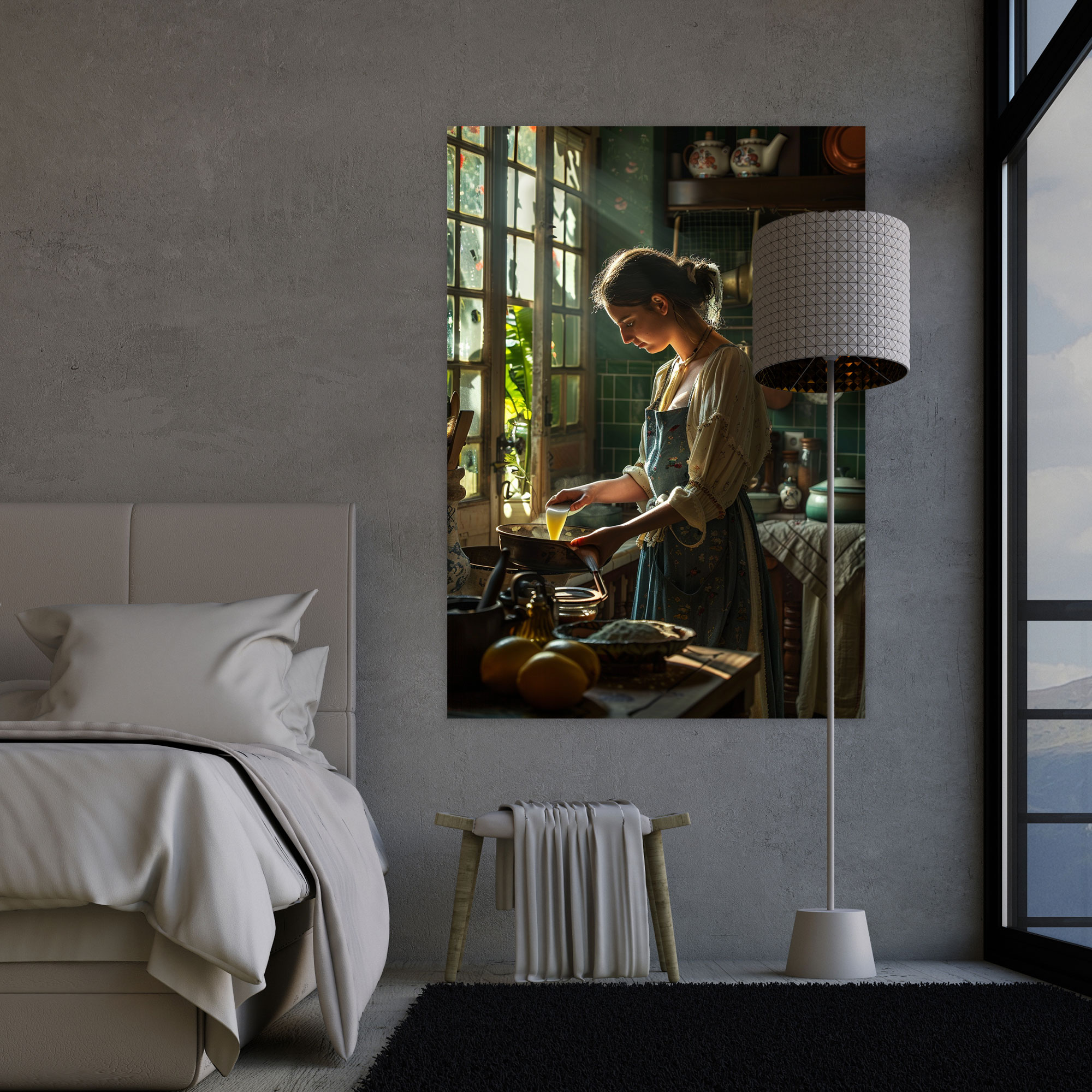 Johannes Vermeer Wall Art Canvas Print - Johannes Vermeer, Wall Art, Canvas Wall Art, Home Decoration