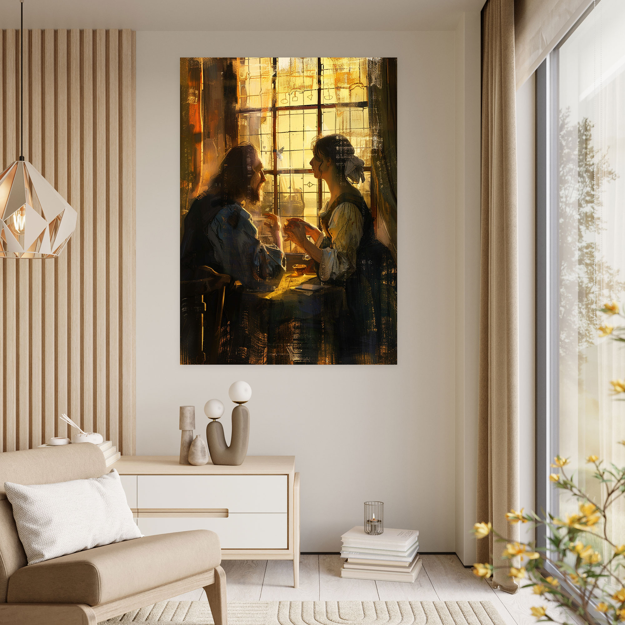 Johannes Vermeer Wall Decoration Canvas Print - Johannes Vermeer, Canvas Print, Johannes Vermeer, Home Decoration