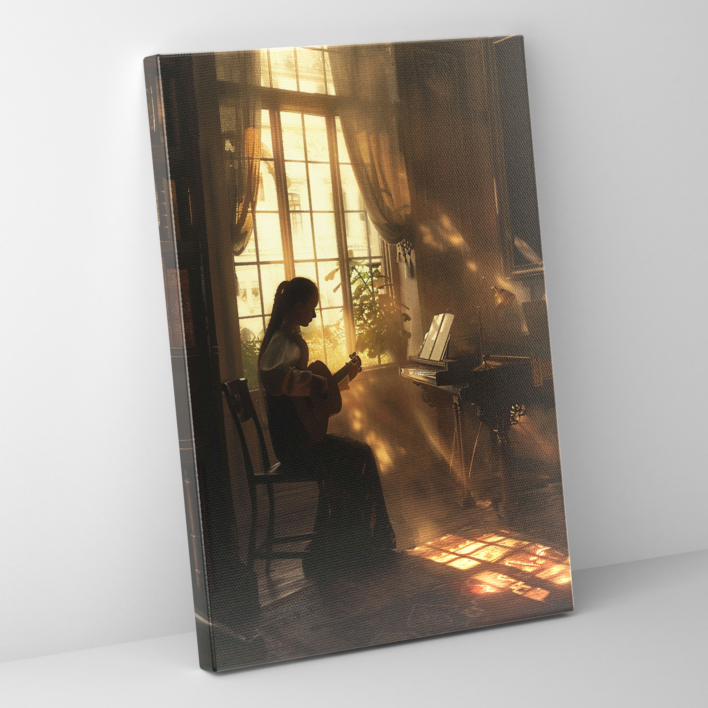 Johannes Vermeer Wall Art Canvas Print - Johannes Vermeer, Johannes Vermeer, Canvas Print, Home Decoration