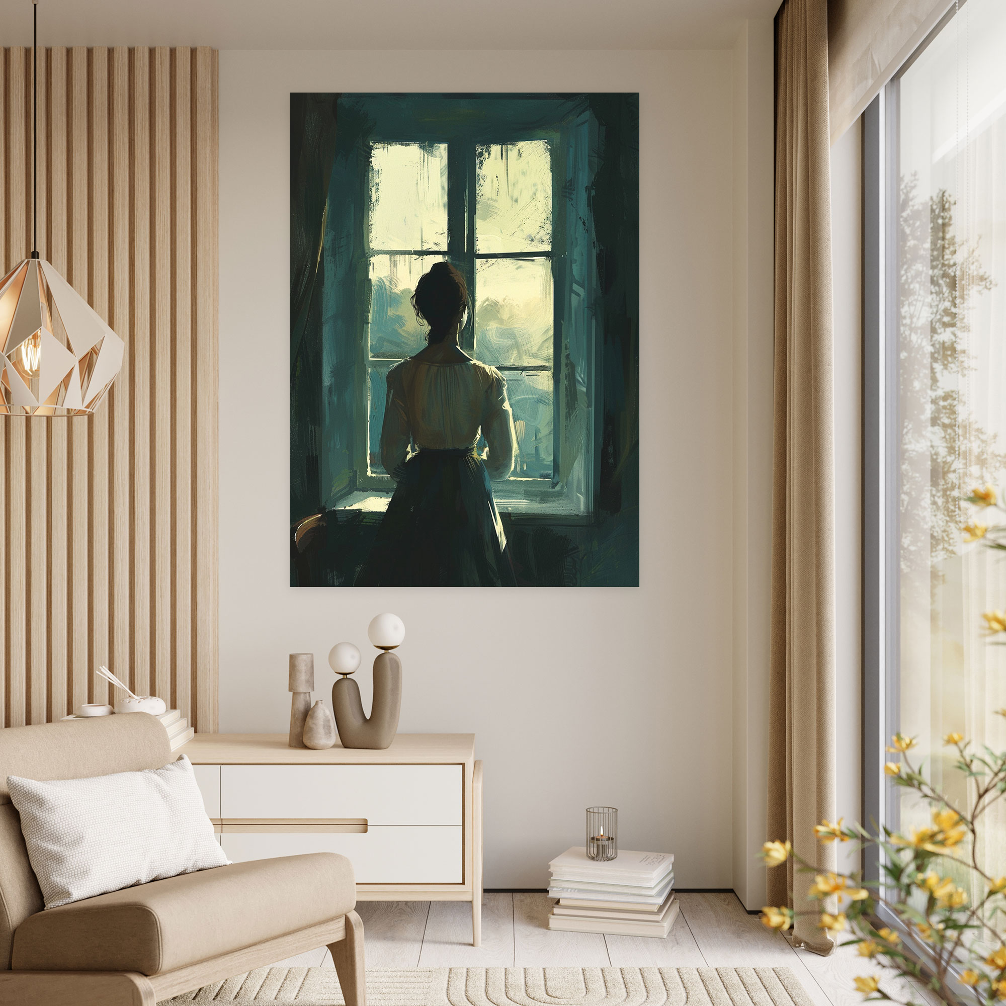 Johannes Vermeer Duvar Dekorasyonu Kanvas Tablo - Duvar Sanatı