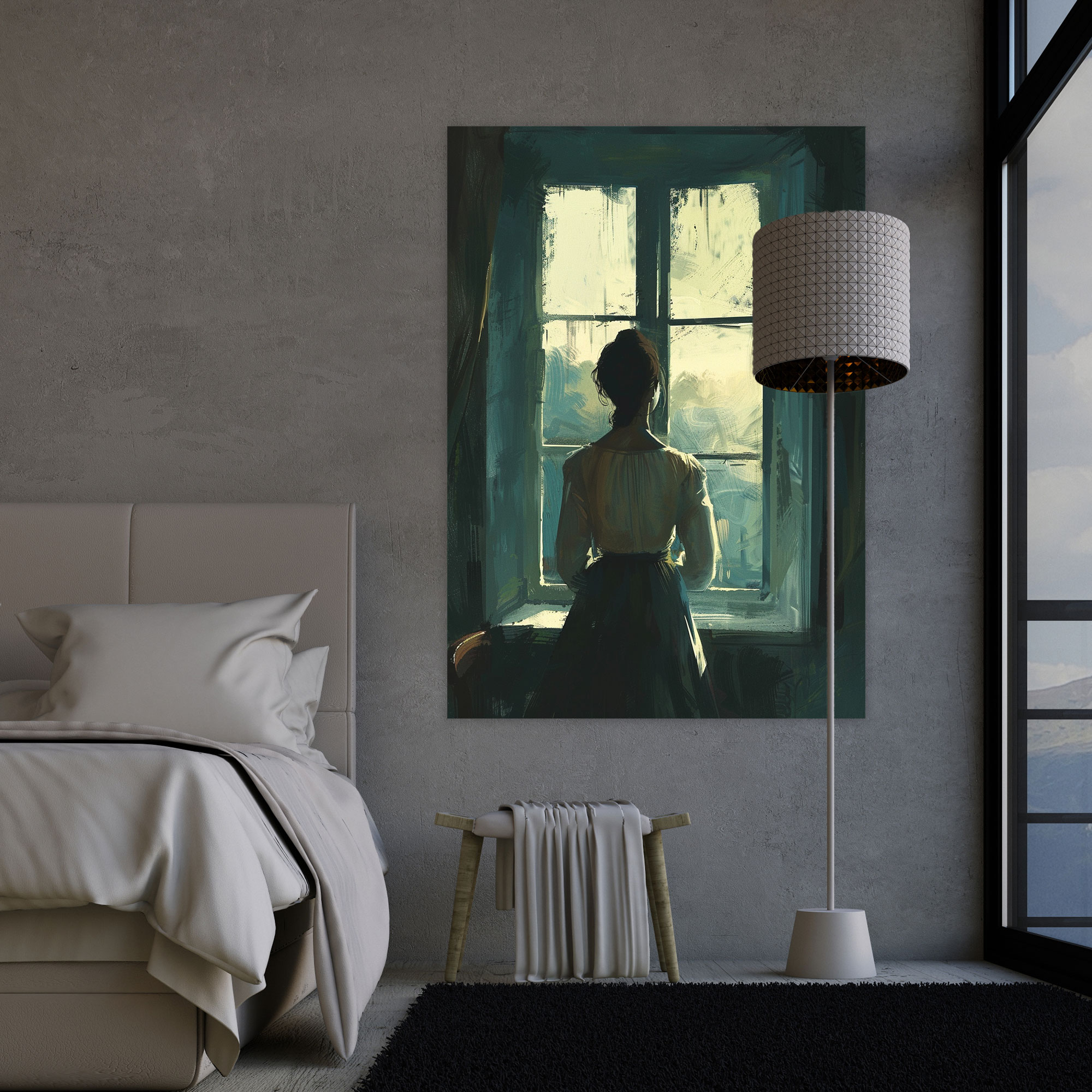 Johannes Vermeer Duvar Dekorasyonu Kanvas Tablo - Duvar Sanatı