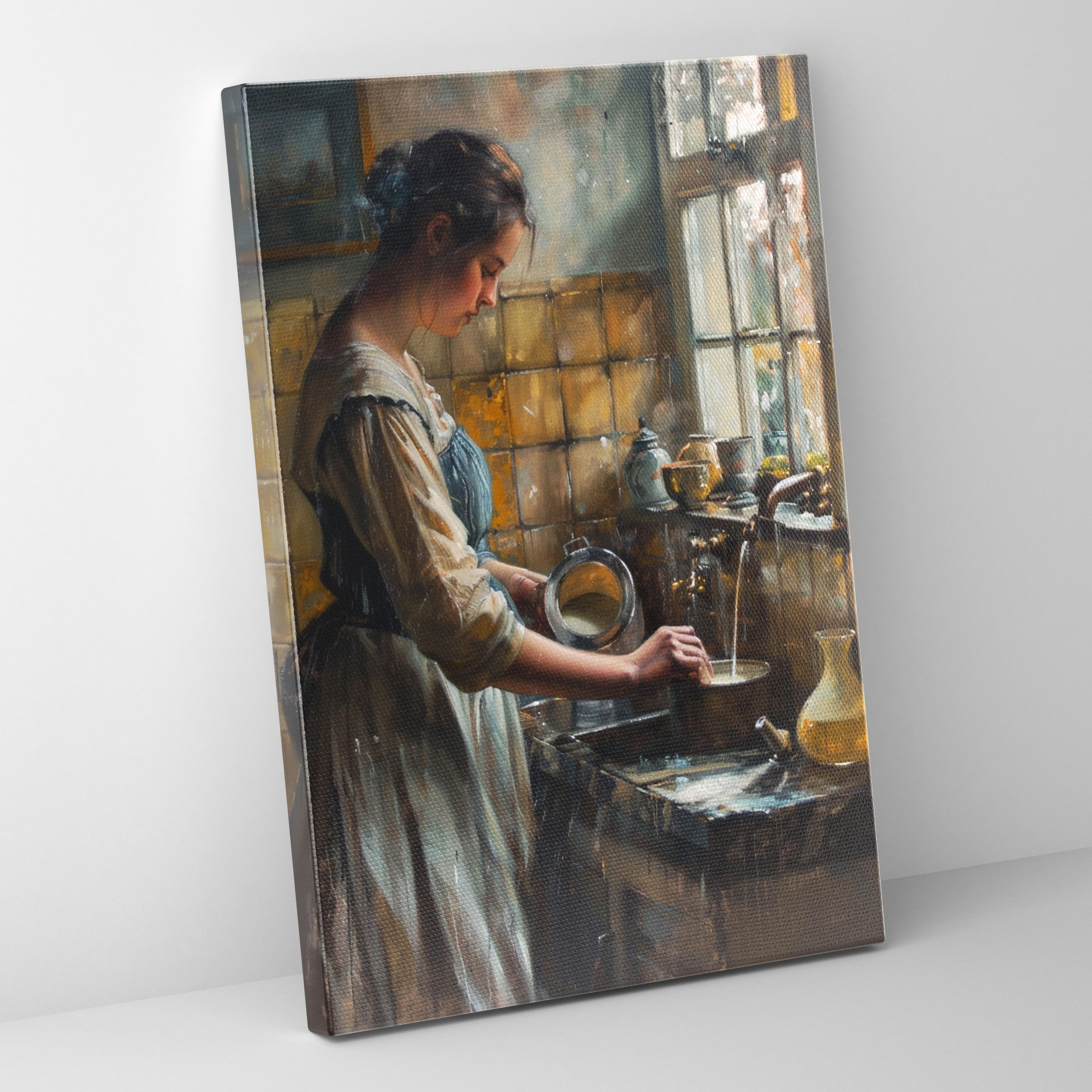 Johannes Vermeer Canvas Print - Johannes Vermeer, Canvas Wall Art, Home Decoration, Wall Art