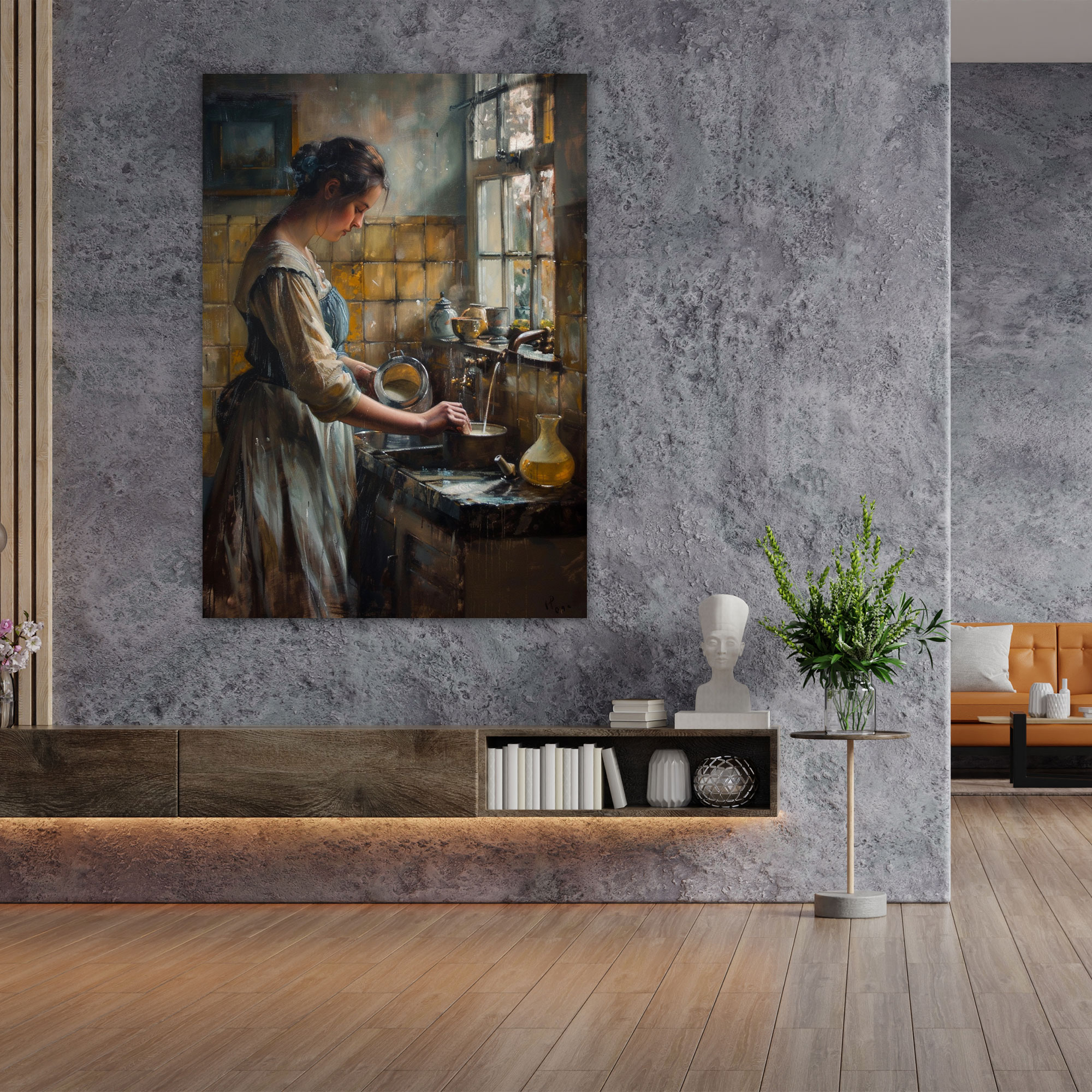 Johannes Vermeer Canvas Print - Johannes Vermeer, Canvas Wall Art, Home Decoration, Wall Art