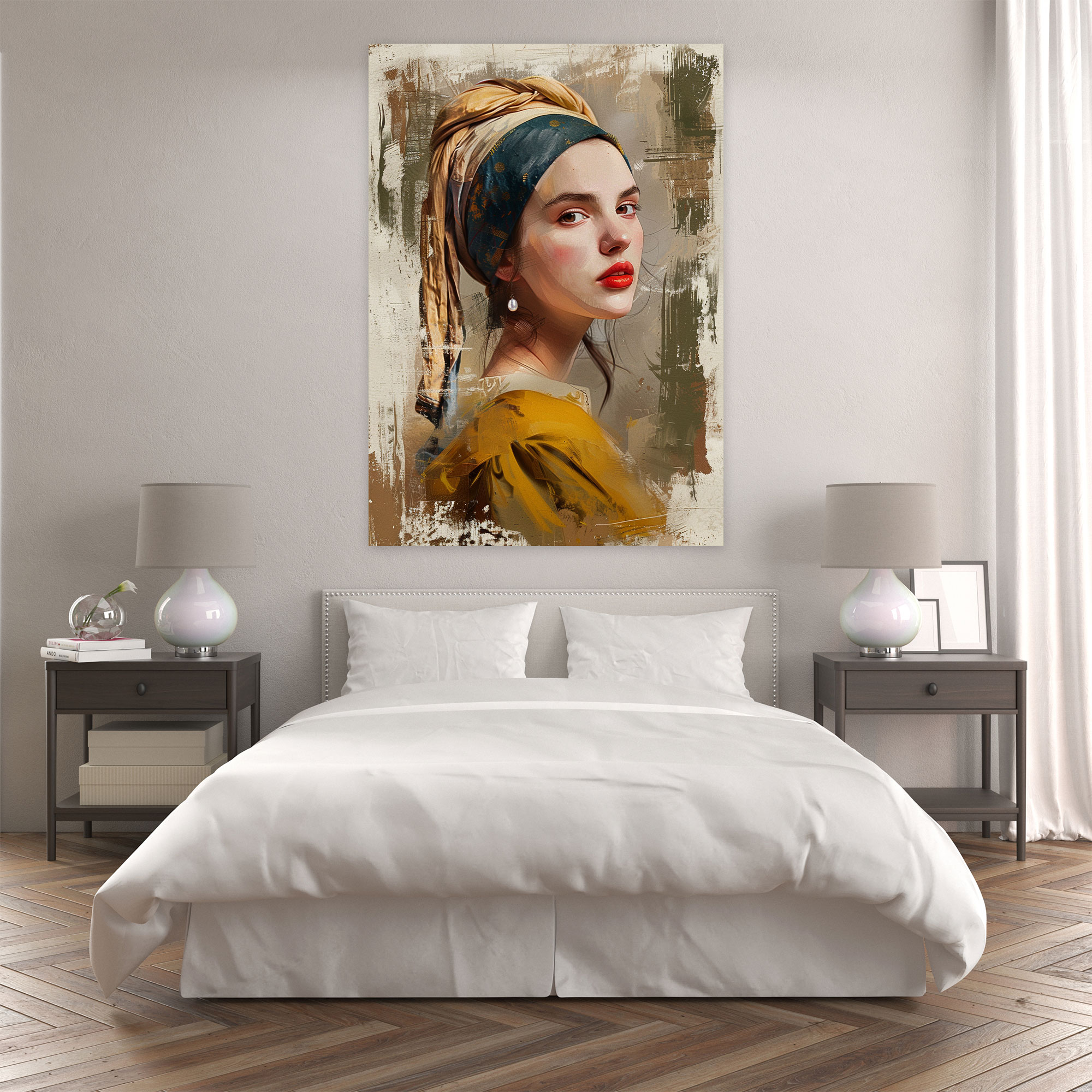 Johannes Vermeer Canvas Print - Johannes Vermeer, Wall Art, Johannes Vermeer, Canvas
