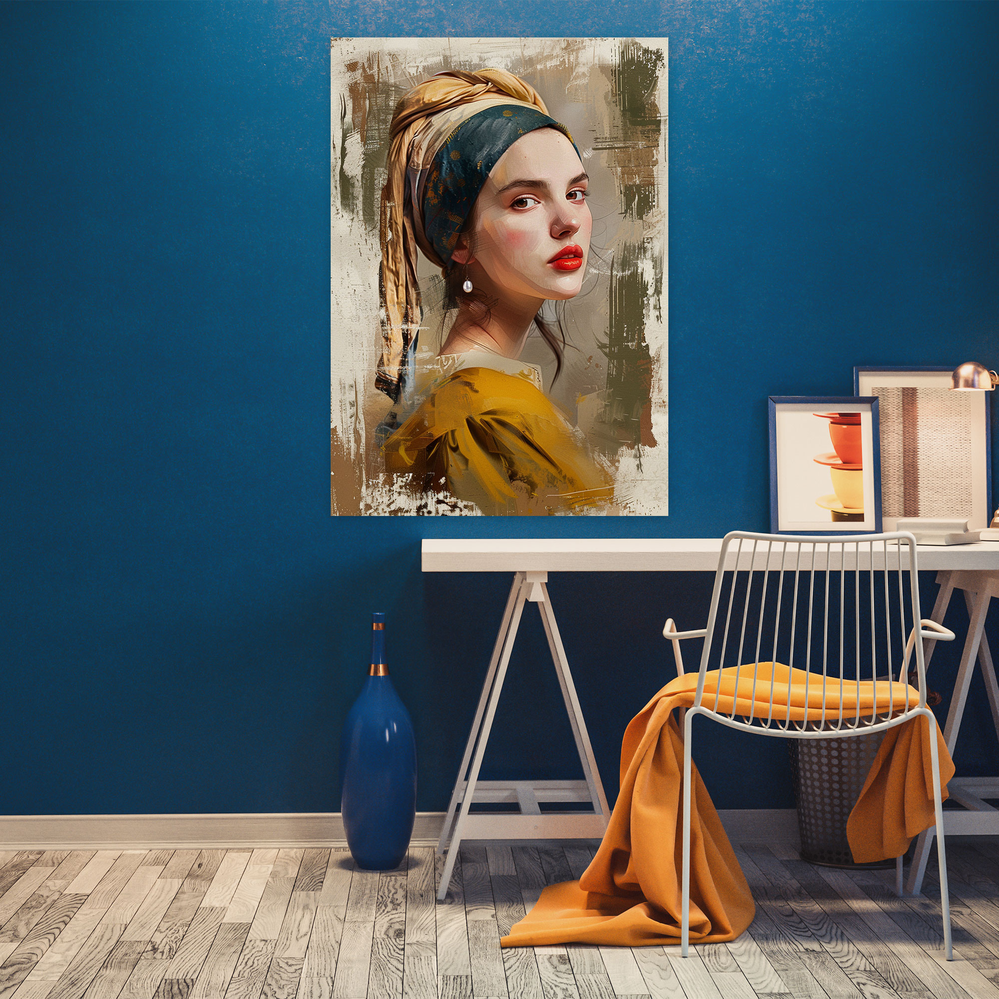 Johannes Vermeer Canvas Print - Johannes Vermeer, Wall Art, Johannes Vermeer, Canvas