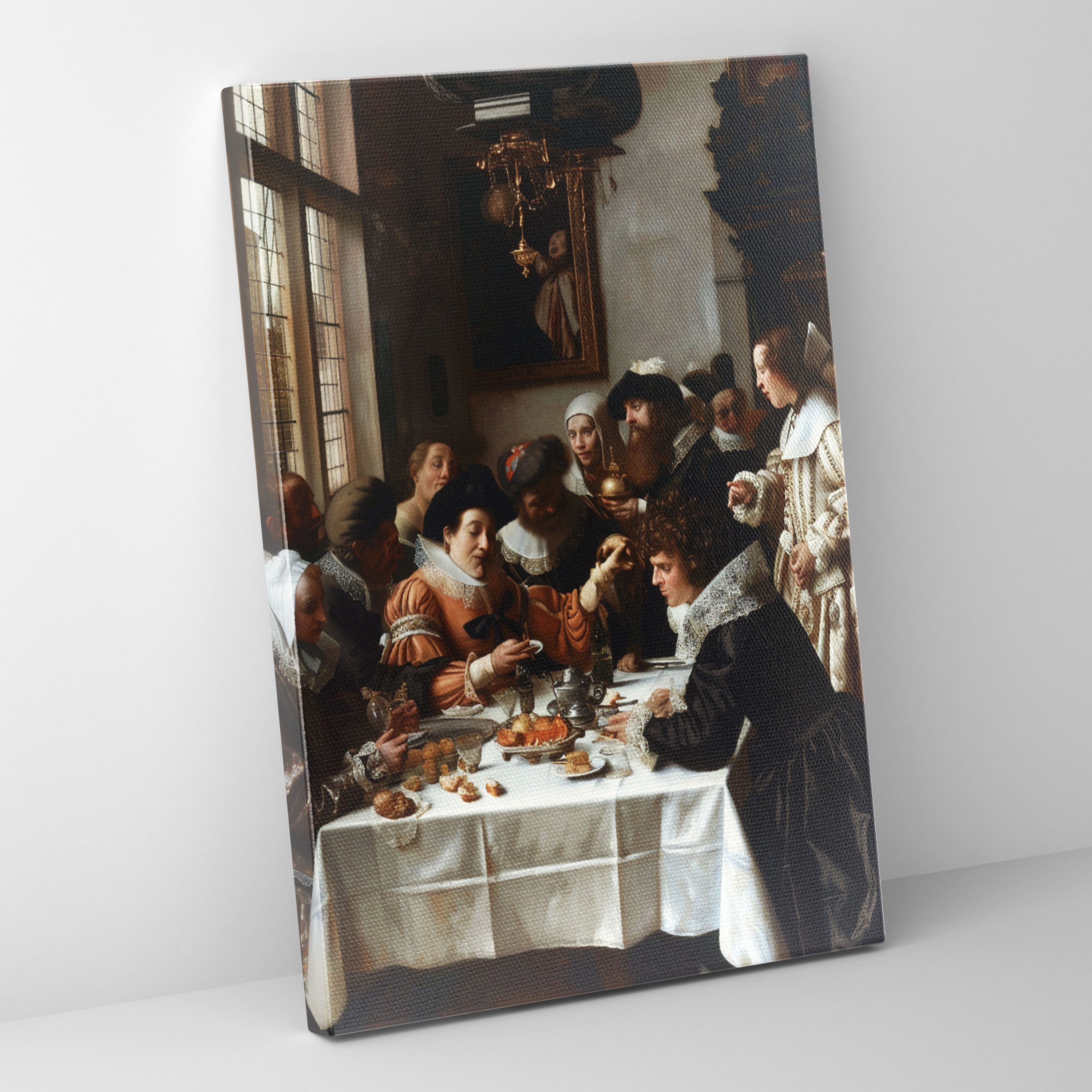 Johannes Vermeer Wall Art - Johannes Vermeer, Canvas Wall Art, Home Decoration, Canvas Print