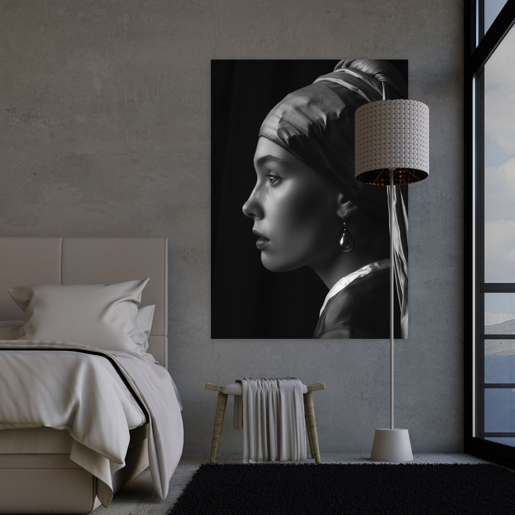 Johannes Vermeer Canvas Print - Johannes Vermeer, Home Decoration, Wall Decoration, Canvas