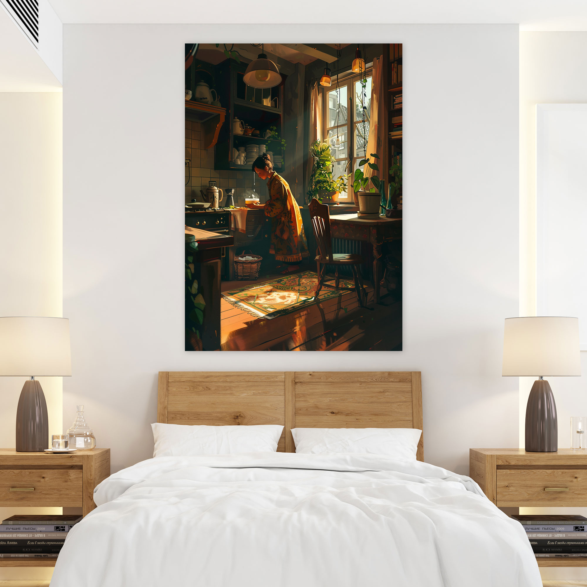 Johannes Vermeer Duvar Dekoru - Kanvas Tablo Cam Tablo