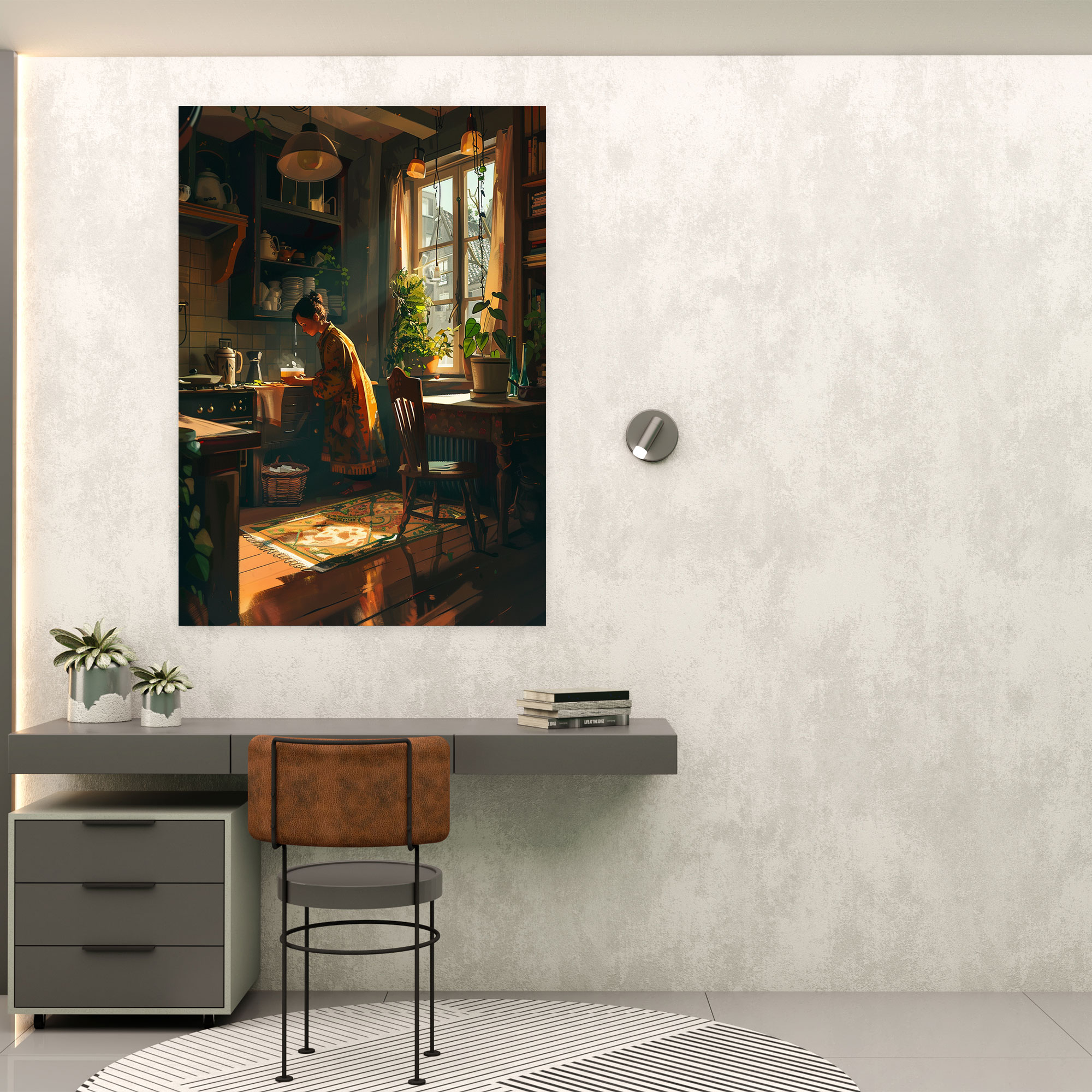 Johannes Vermeer Duvar Dekoru - Kanvas Tablo Cam Tablo