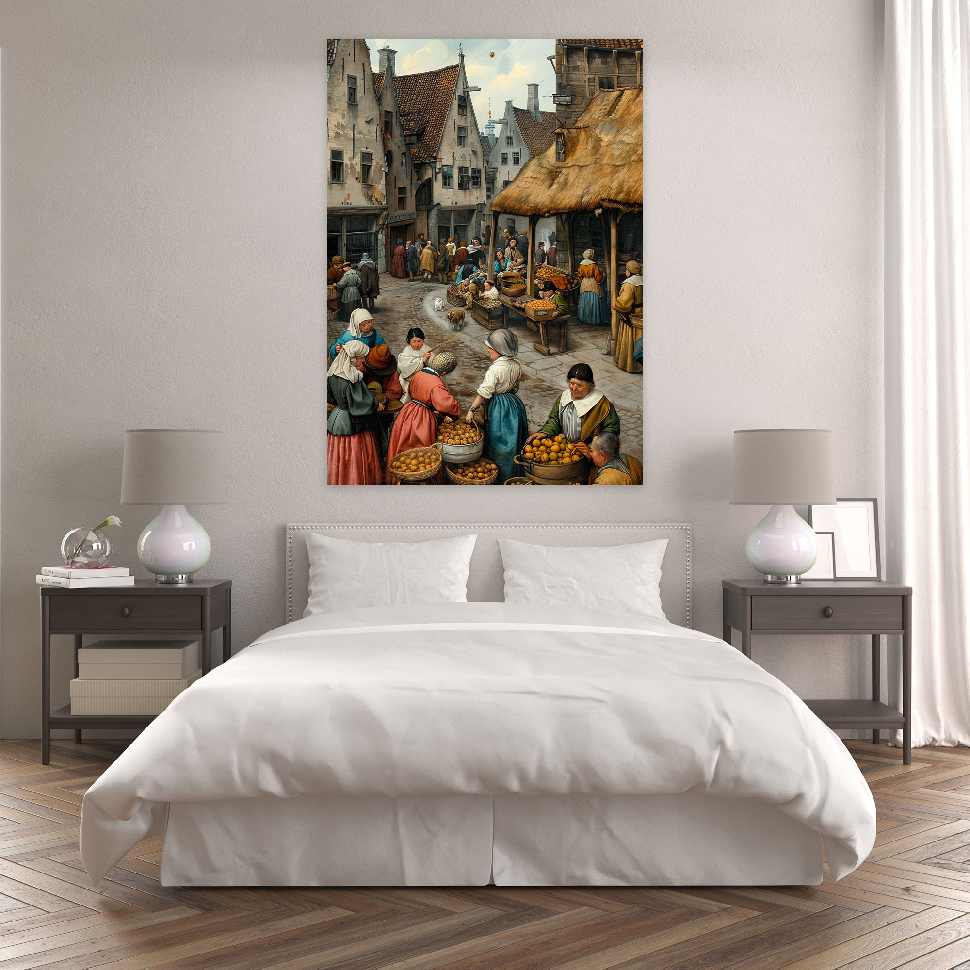 Johannes Vermeer Wall Decoration - Johannes Vermeer, Canvas Print, Home Decoration, Wall Art