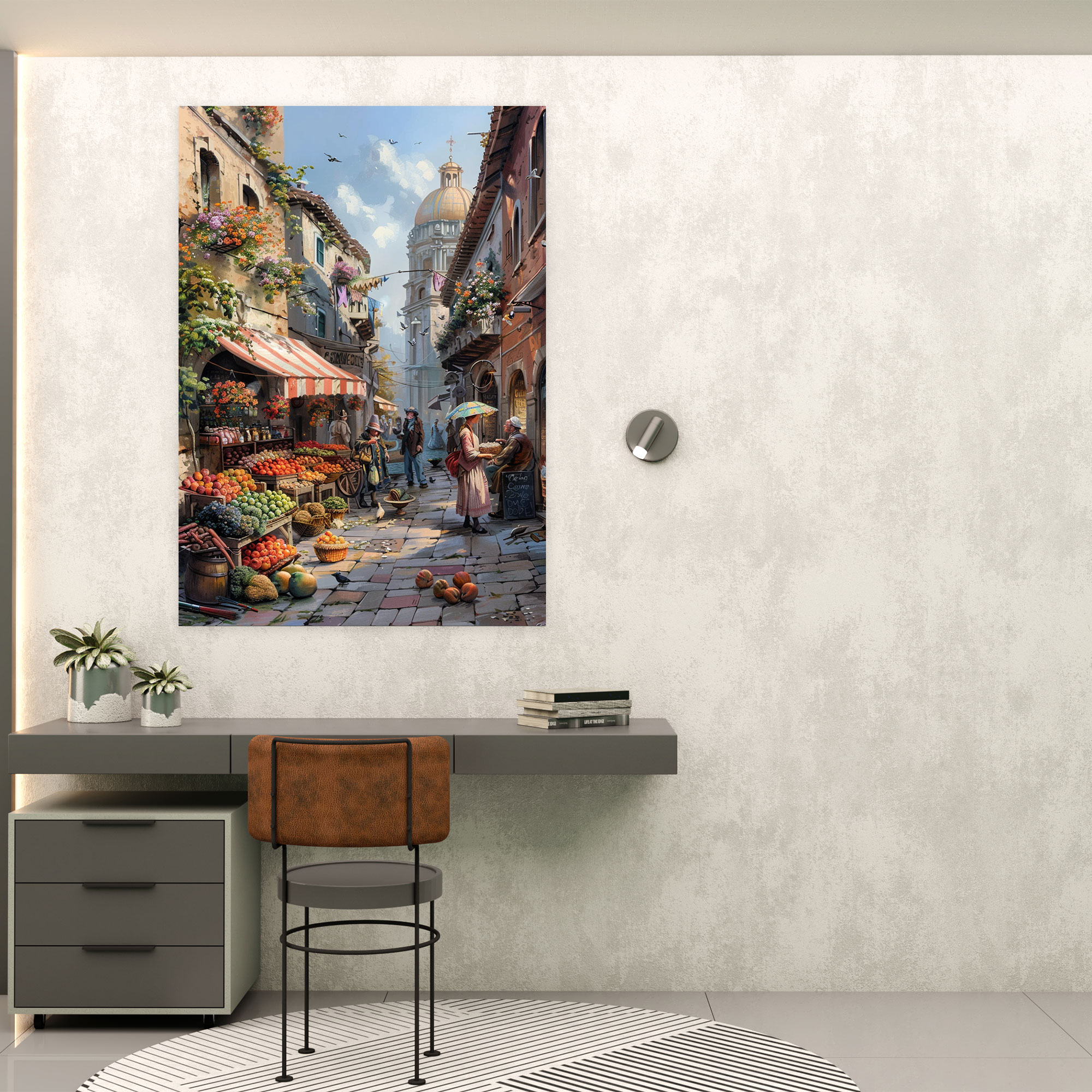 Johannes Vermeer Duvar Sanatı - Kanvas Tablo Ev Dekorasyonu için Johannes Vermeer Çalışması