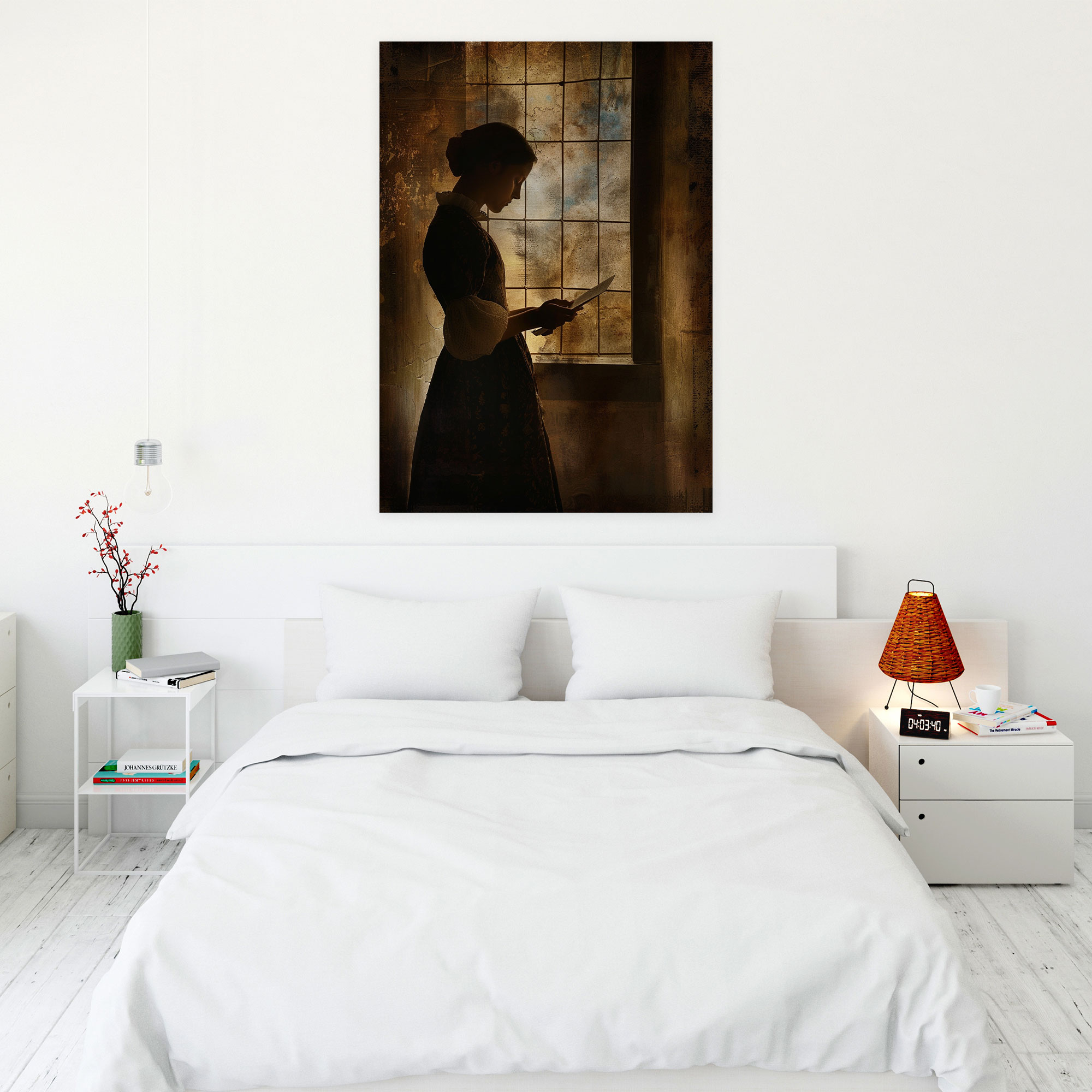Johannes Vermeer Canvas Print Wall Decoration - Johannes Vermeer, Wall Art, Home Decoration, Johannes Vermeer
