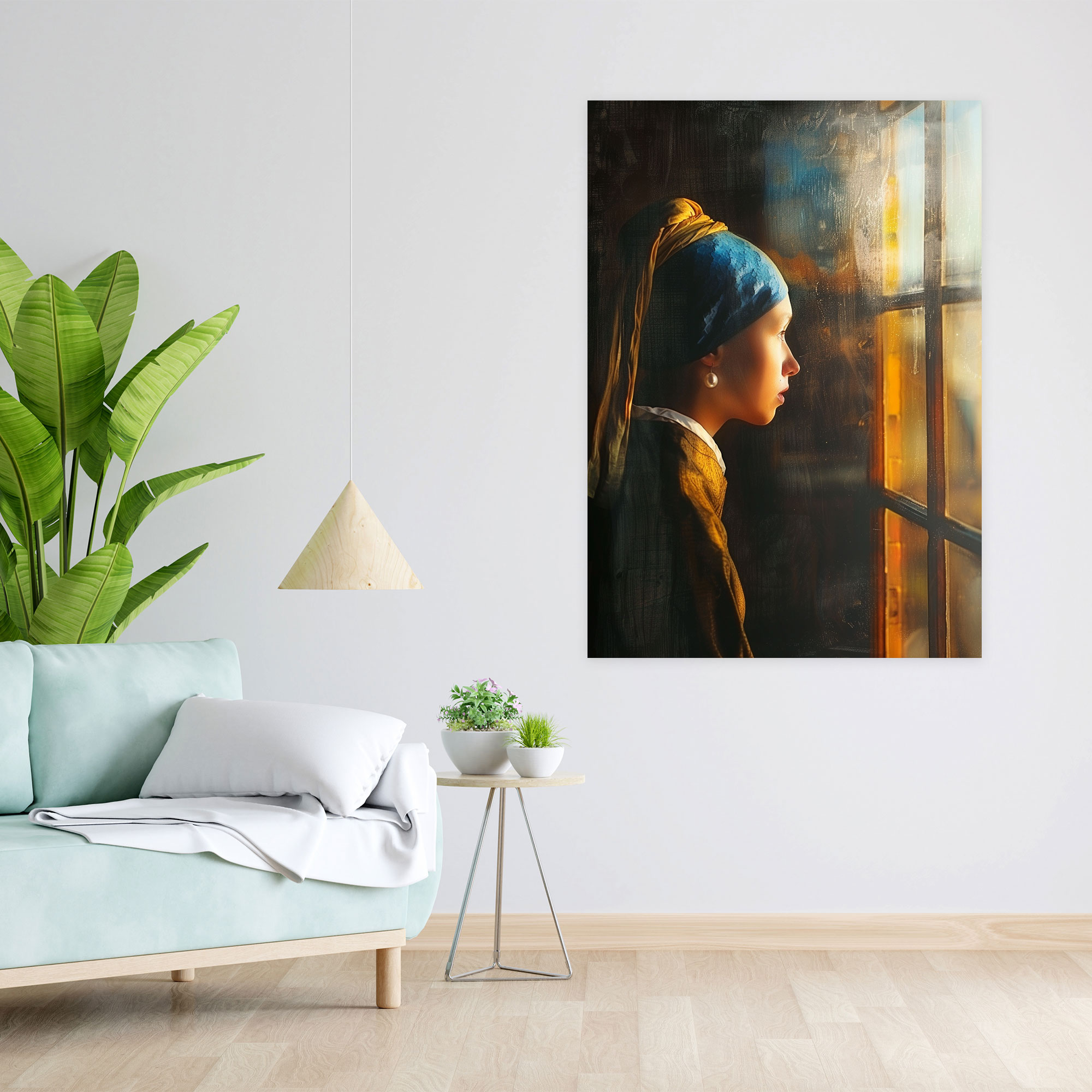 Johannes Vermeer Canvas Print Wall Decoration - Johannes Vermeer, Wall Decoration, Canvas Wall Art, Canvas Print
