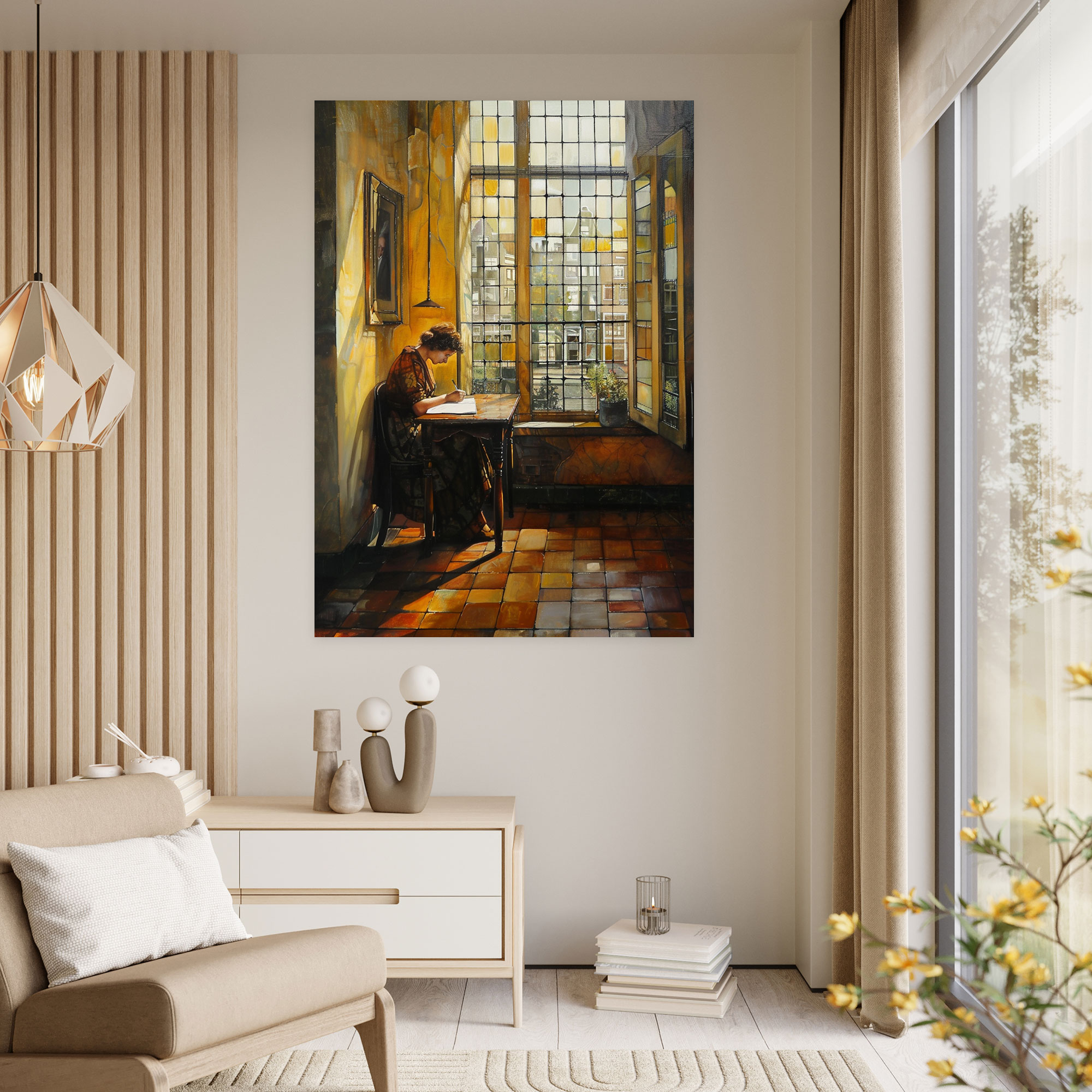 Johannes Vermeer Canvas Print Wall Decoration - Johannes Vermeer, Wall Decoration, Canvas Wall Art, Canvas